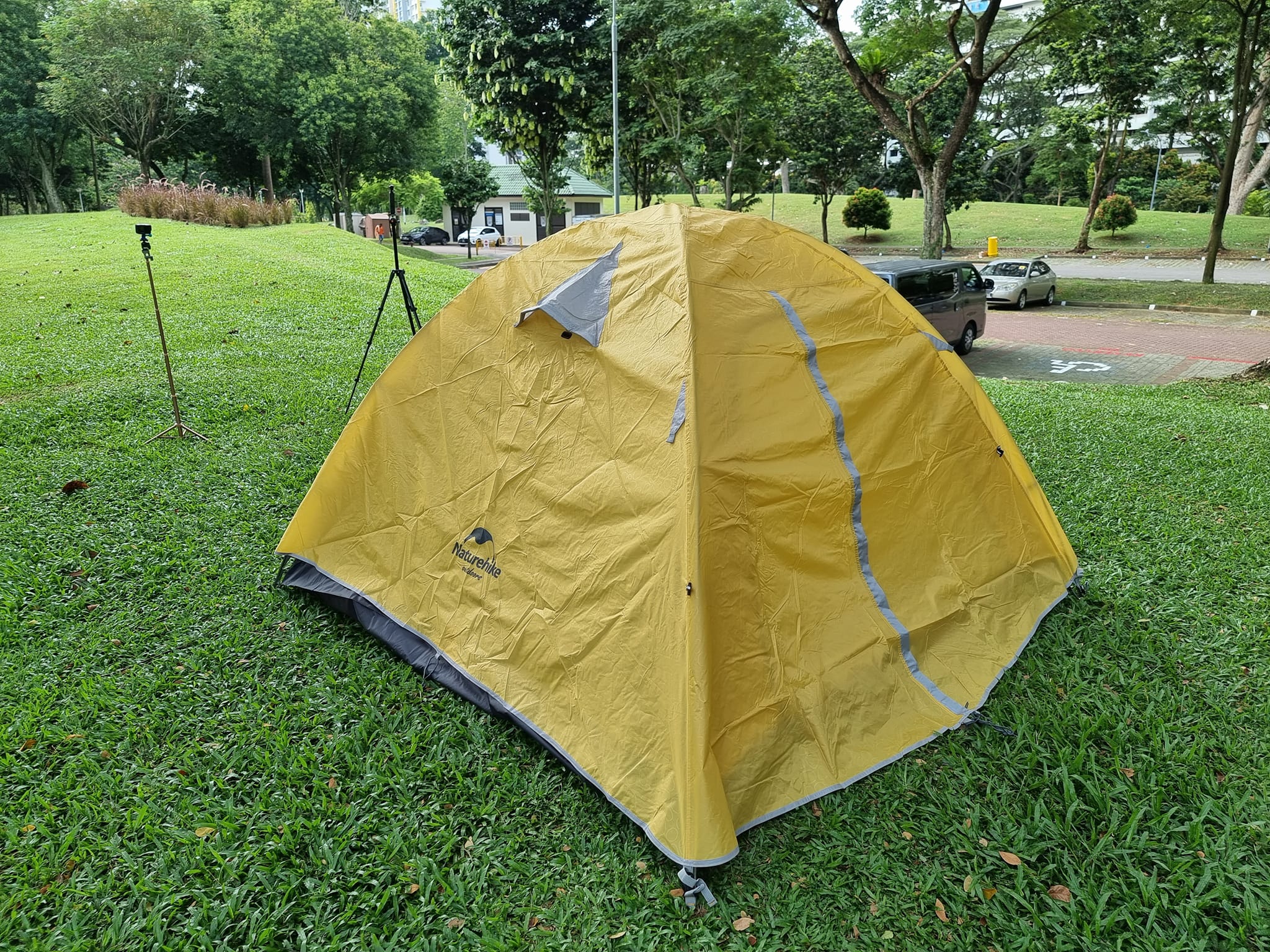 🏕️ Back in stock! The Goout Springhill Poseidon 4P AIR Tent is