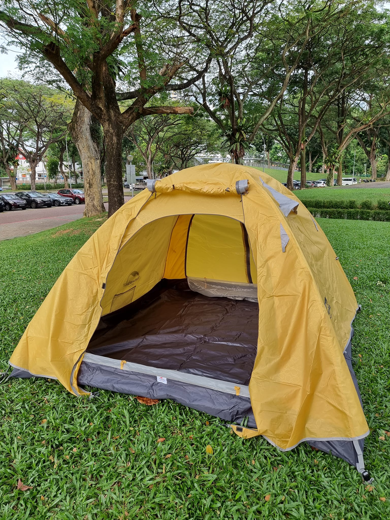 🏕️ Back in stock! The Goout Springhill Poseidon 4P AIR Tent is