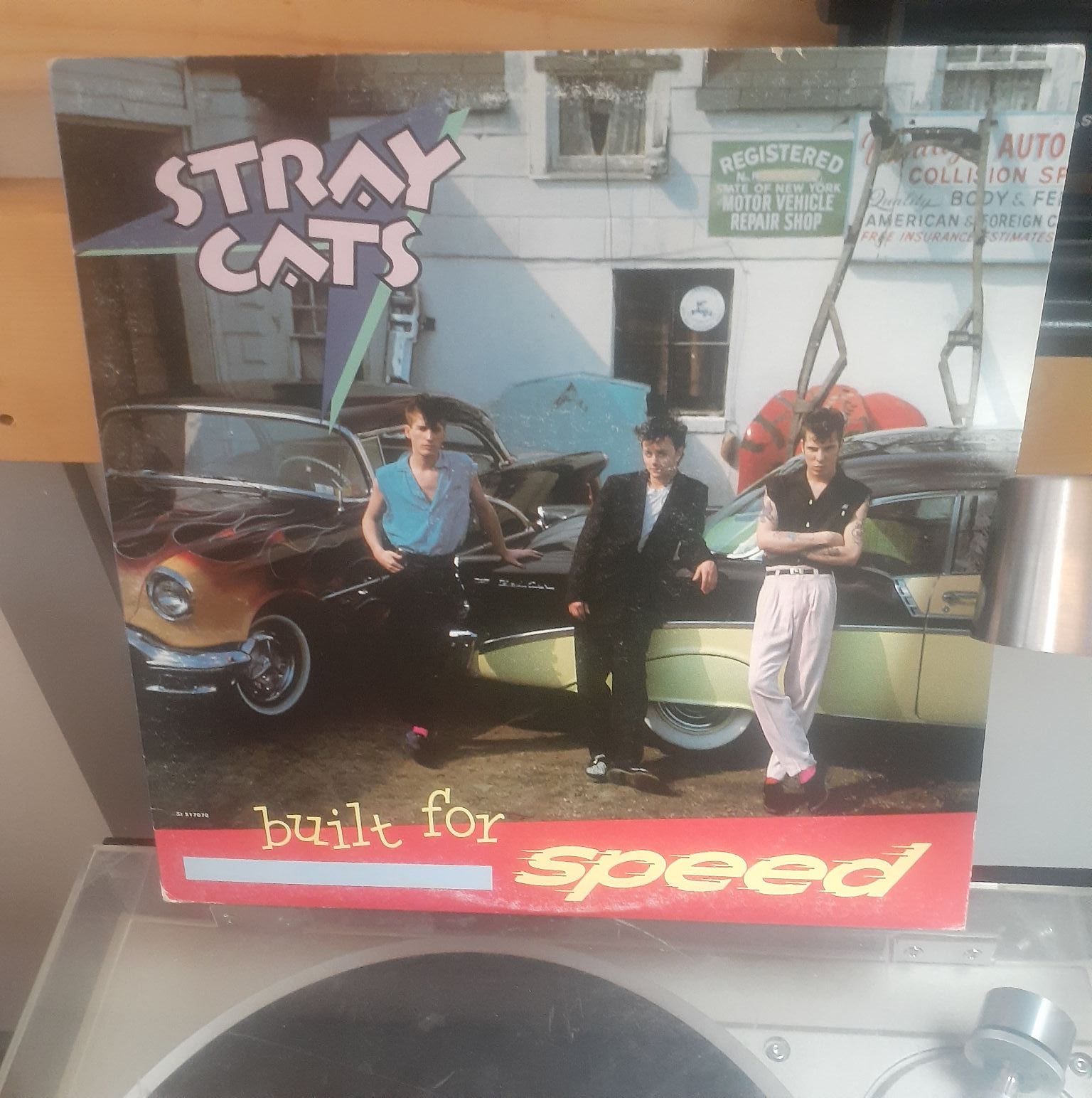Built for Speed Stray Cats vinyl compilation