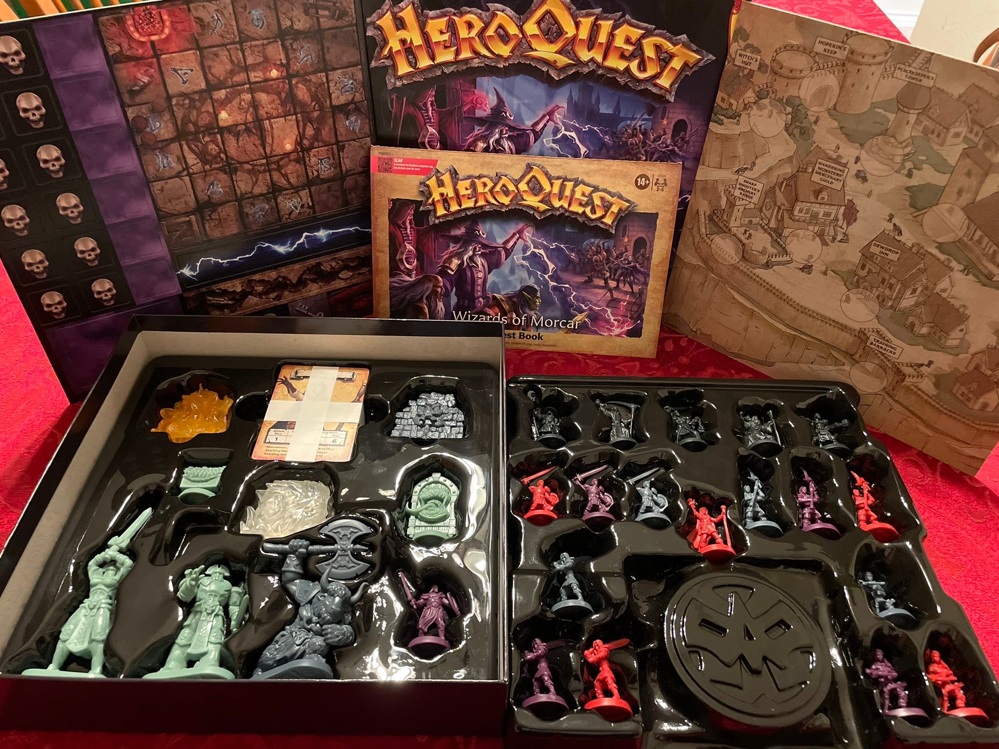 Vintage Hero Quest – Wizards Of Morcar Expansion – Games Workshop 1991 – Spare Parts Only