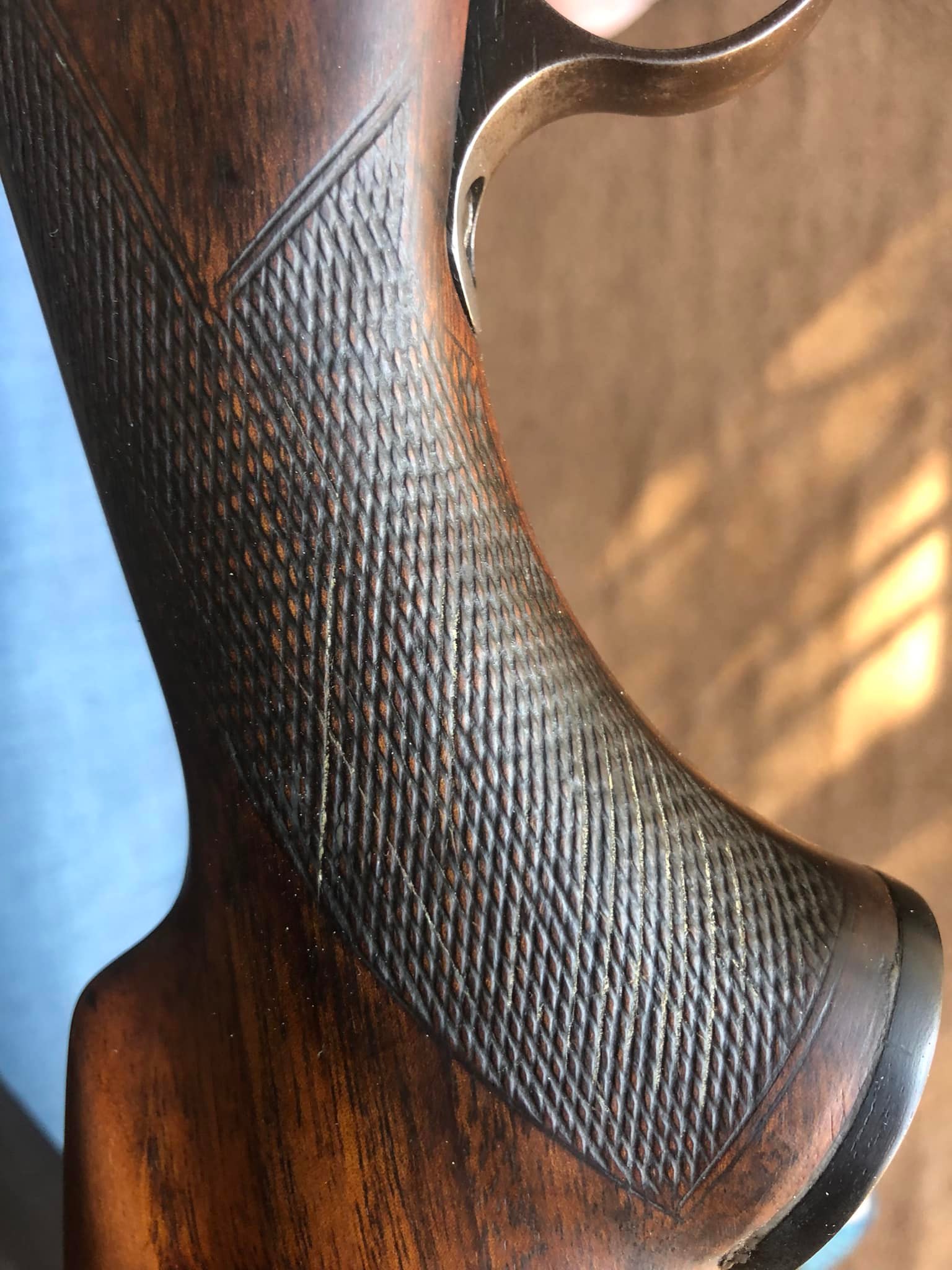 Can Brno ZKK 602 checkering be recut or redone?