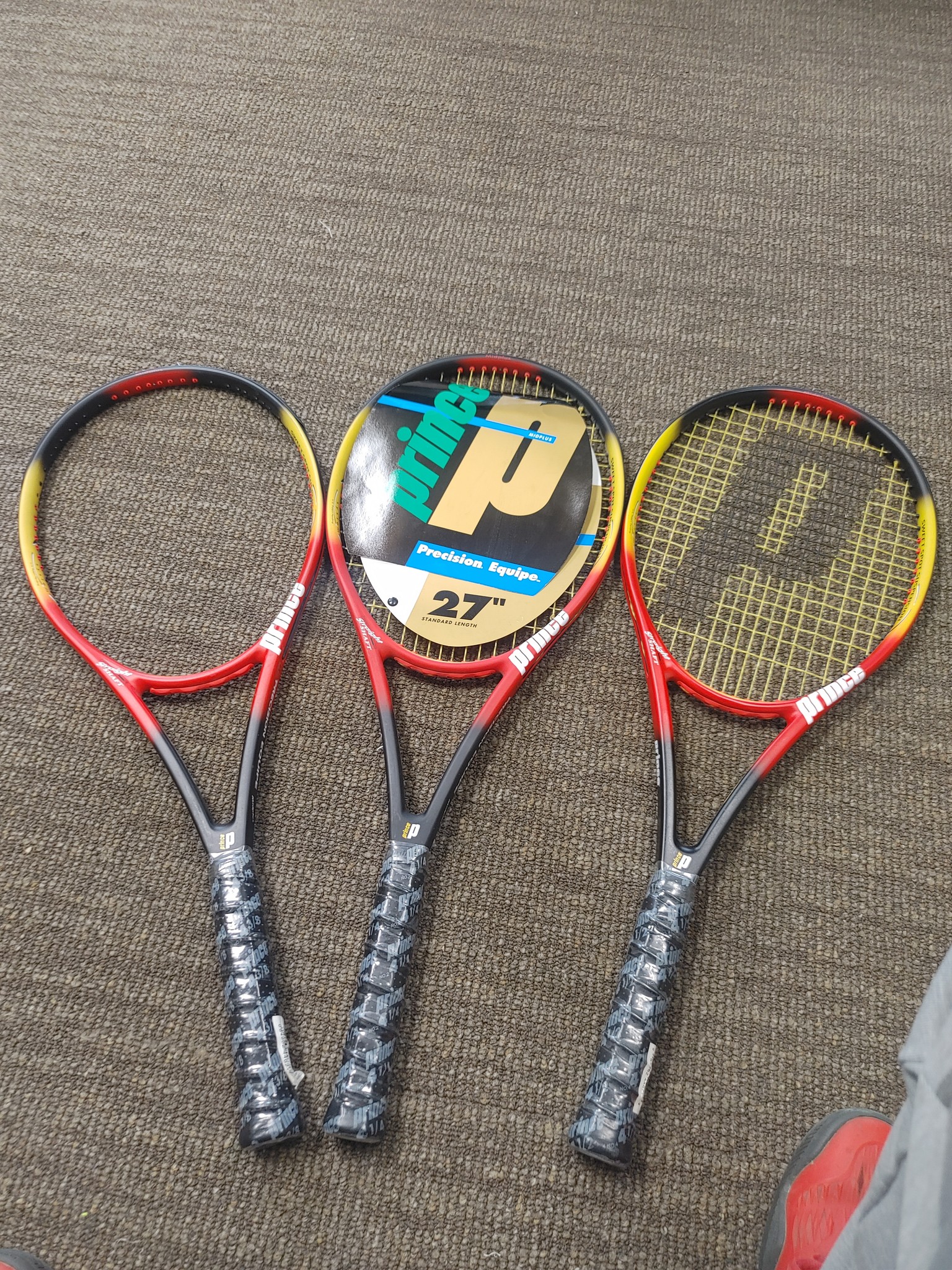 Prince Magnesium Pro 110. My first Racket❤️
