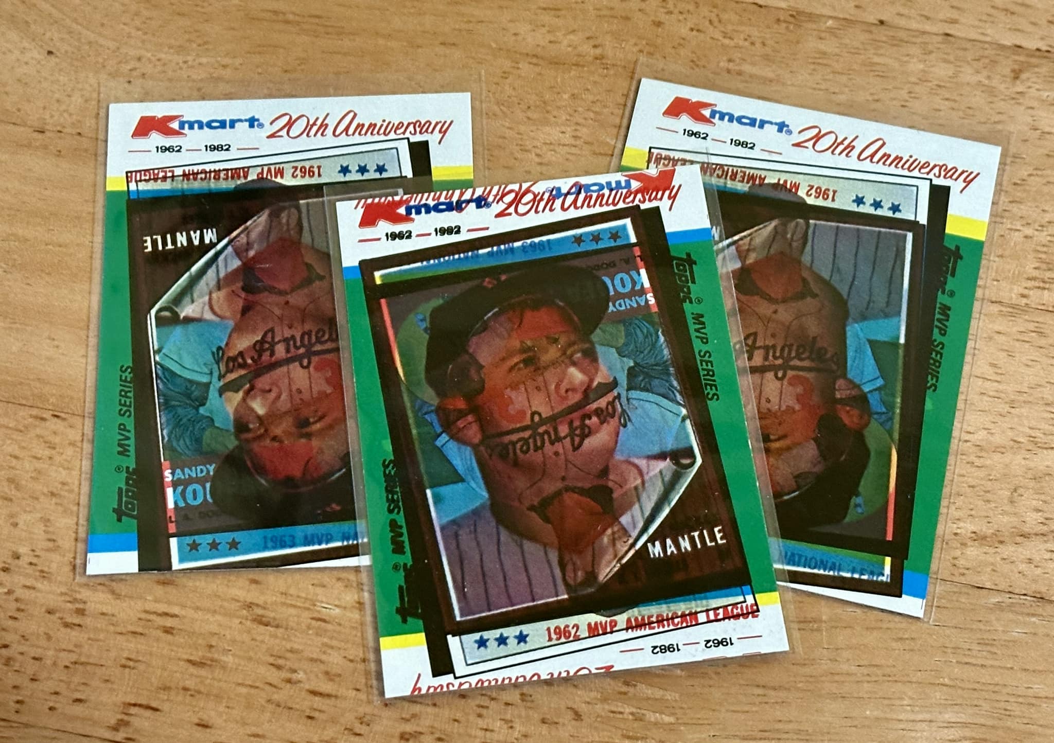 Will PSA grade 1982 Kmart double printed error cards?