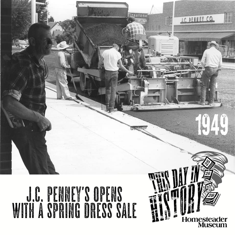 The grand opening of Penney's in the early 1950's.