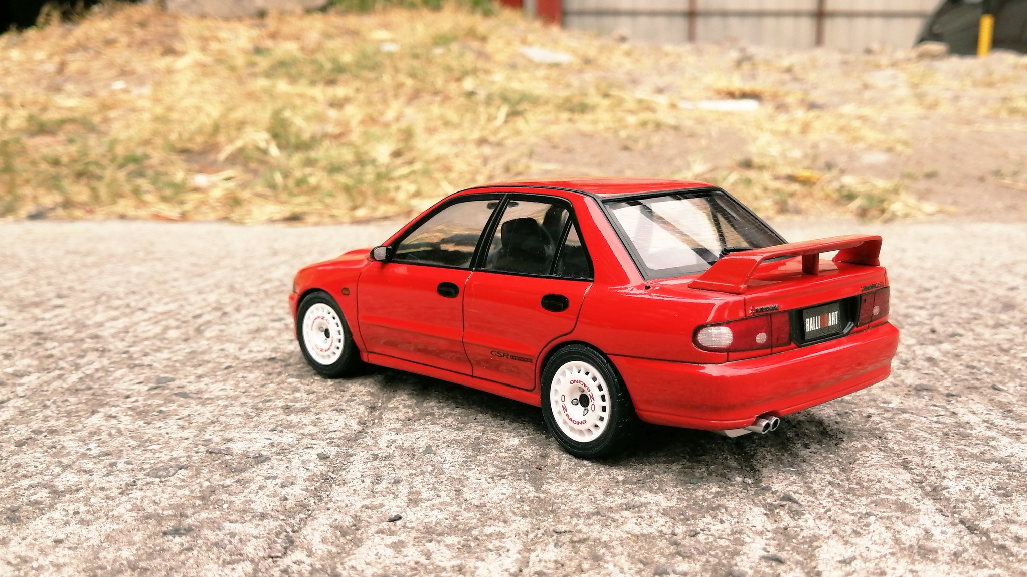 Hasegawa Mitsubishi Lancer Evolution GSR model build