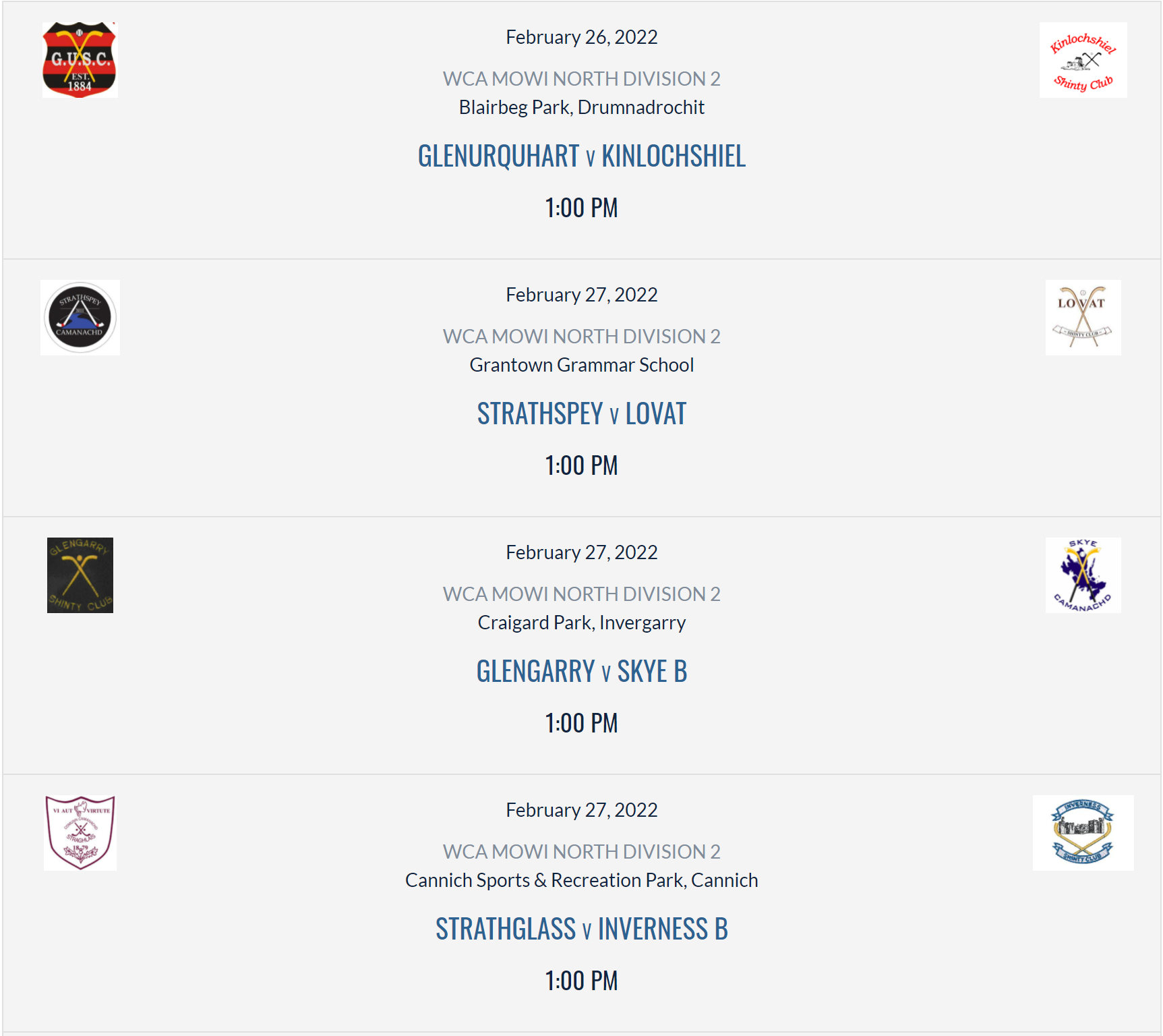 Shinty League Scotland - Teams, Structure and How to Watch