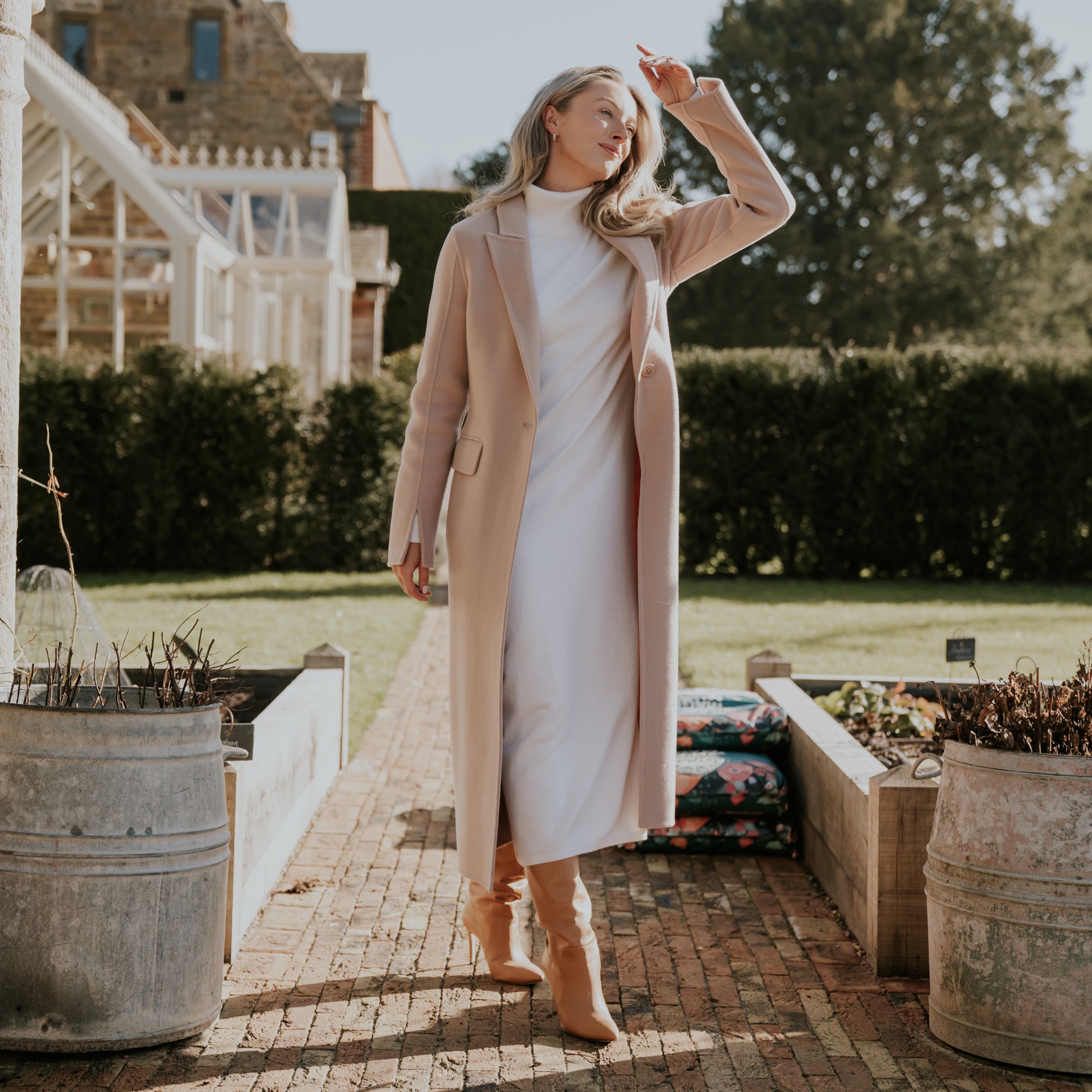 TED BAKER ベージュ ロングコート Ted Baker - Ted Baker added a new photo.