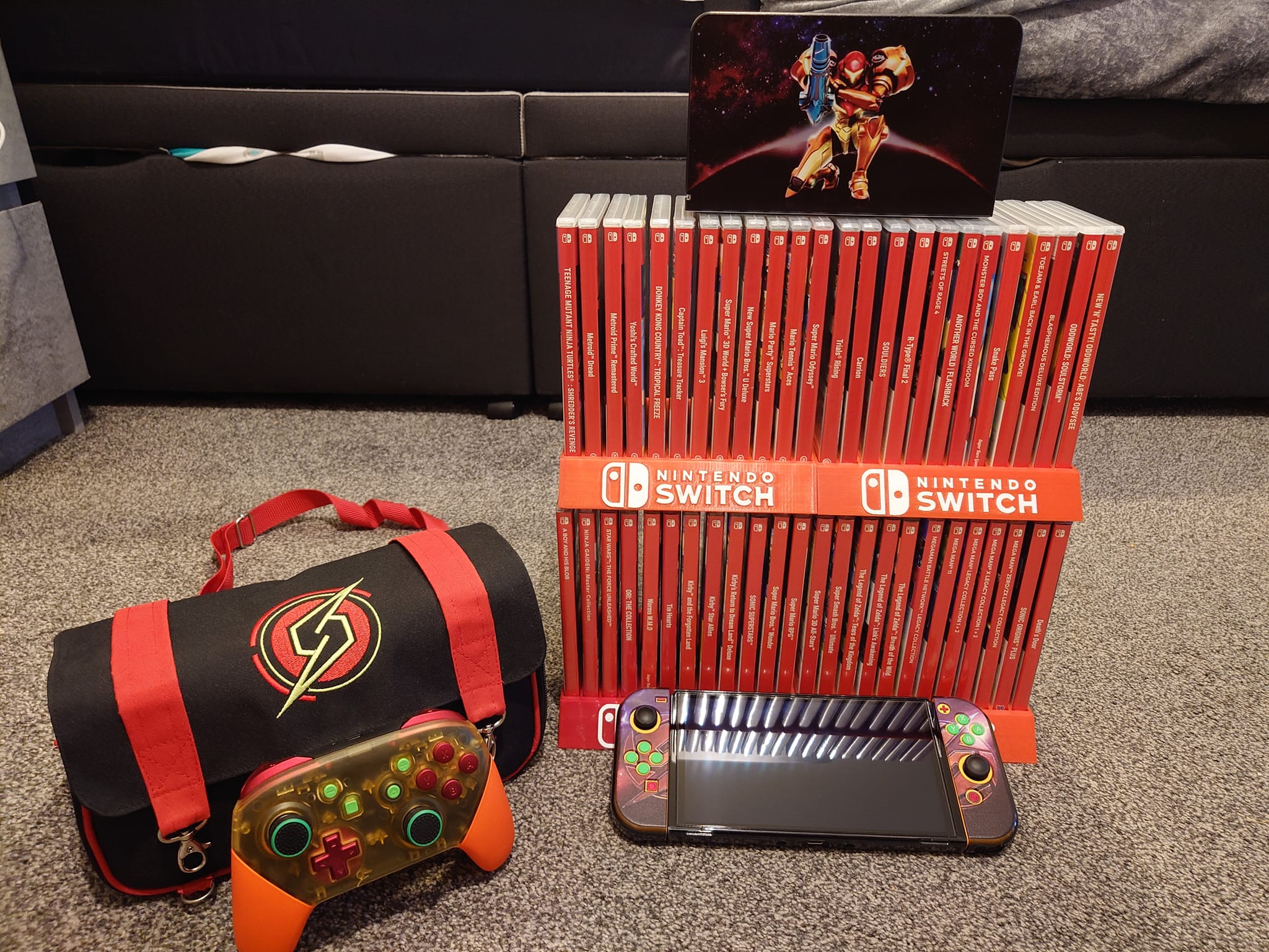 Nintendo switch game collection