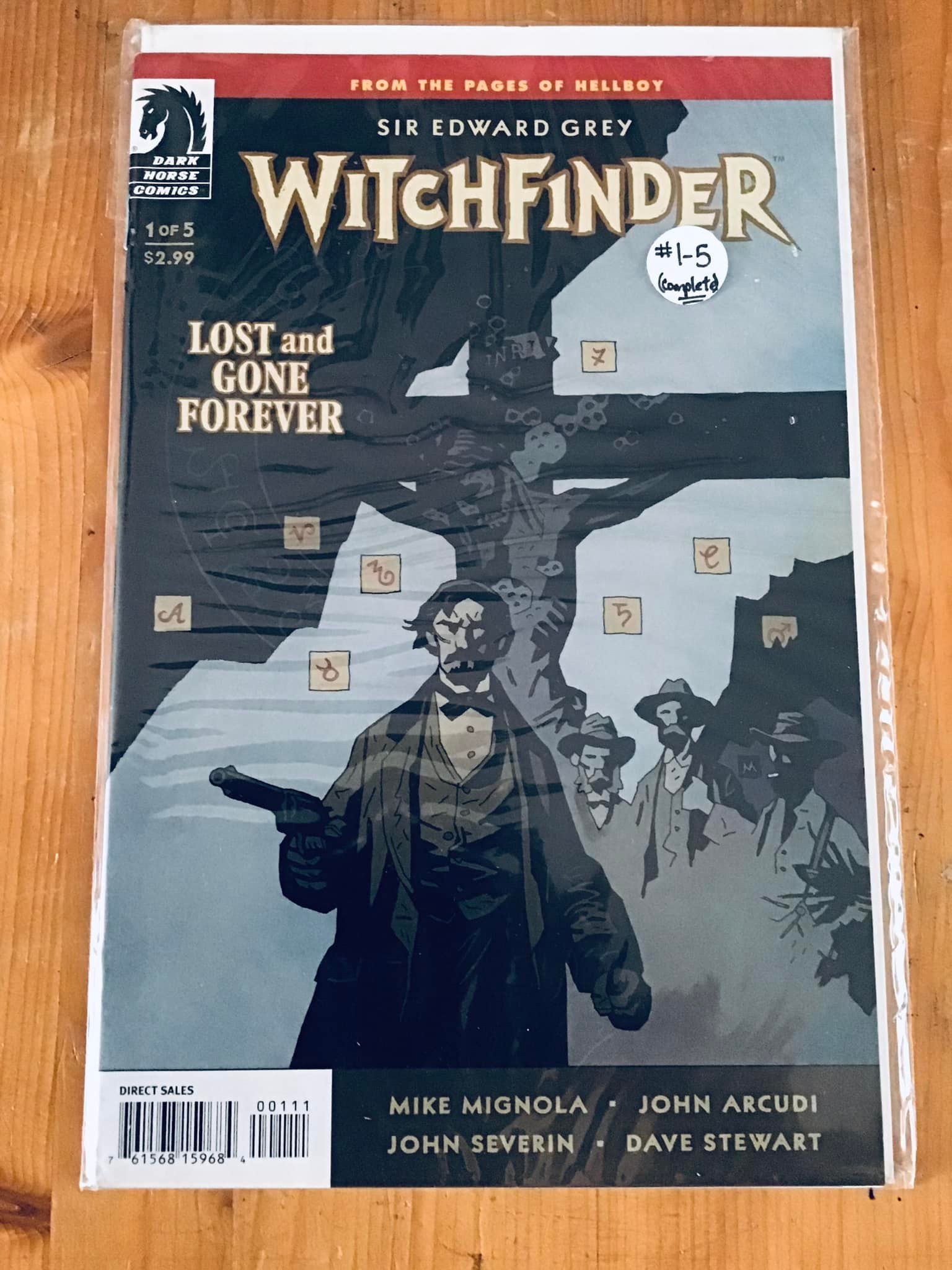 Sir Edward Grey: Witchfinder comic series