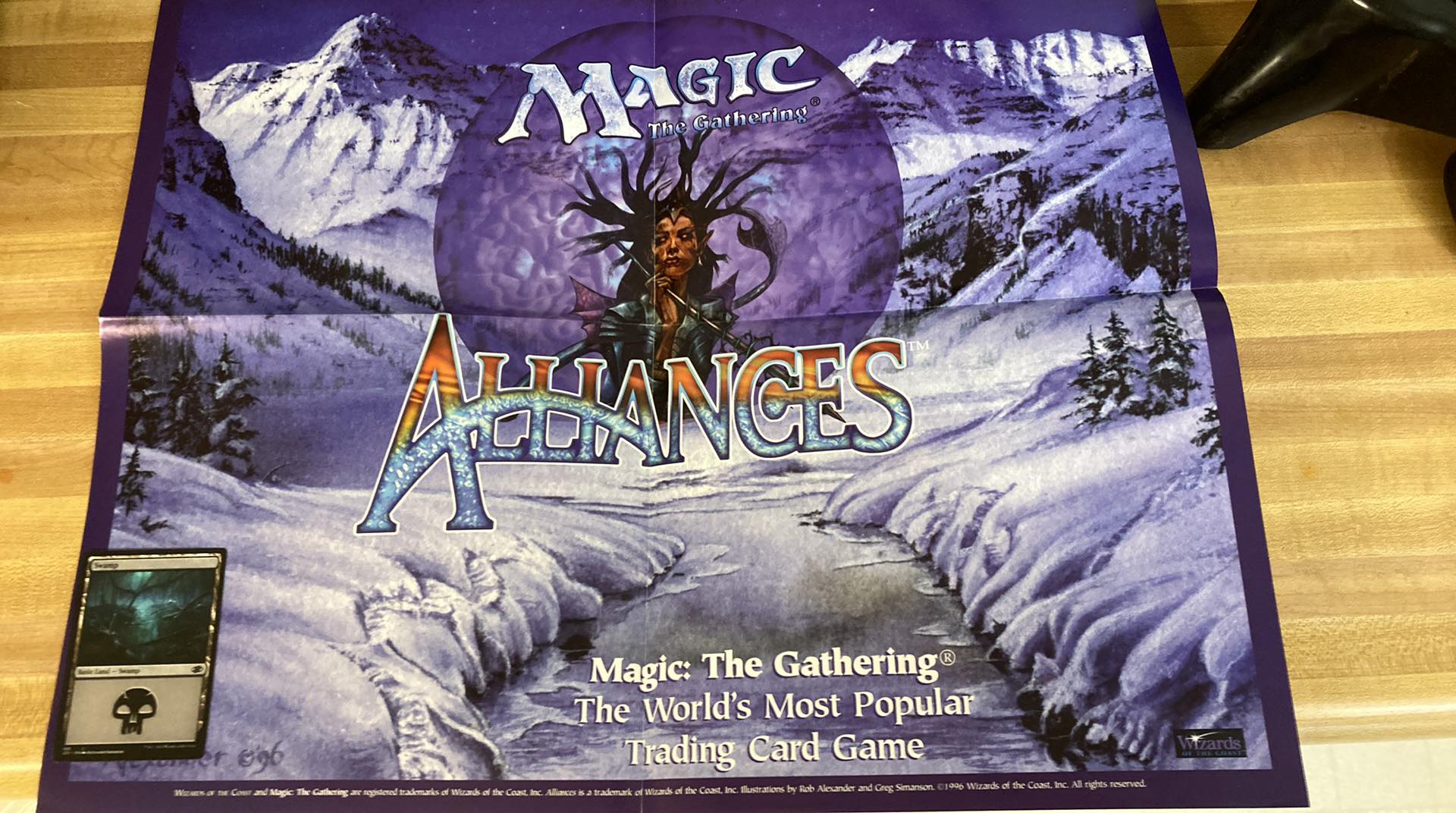 mtg card posters Poster  The Home Team Merch draw four cards POSTER STOP ONLINE Magic The