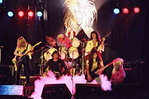 Iron Maiden playing at Reading Festival nearly 44 years ago