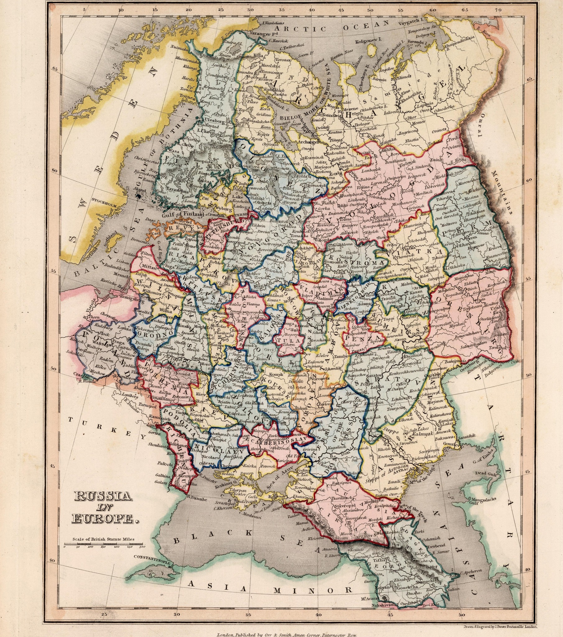 German WWII map of Soviet Union / Russia from  display picture 1
