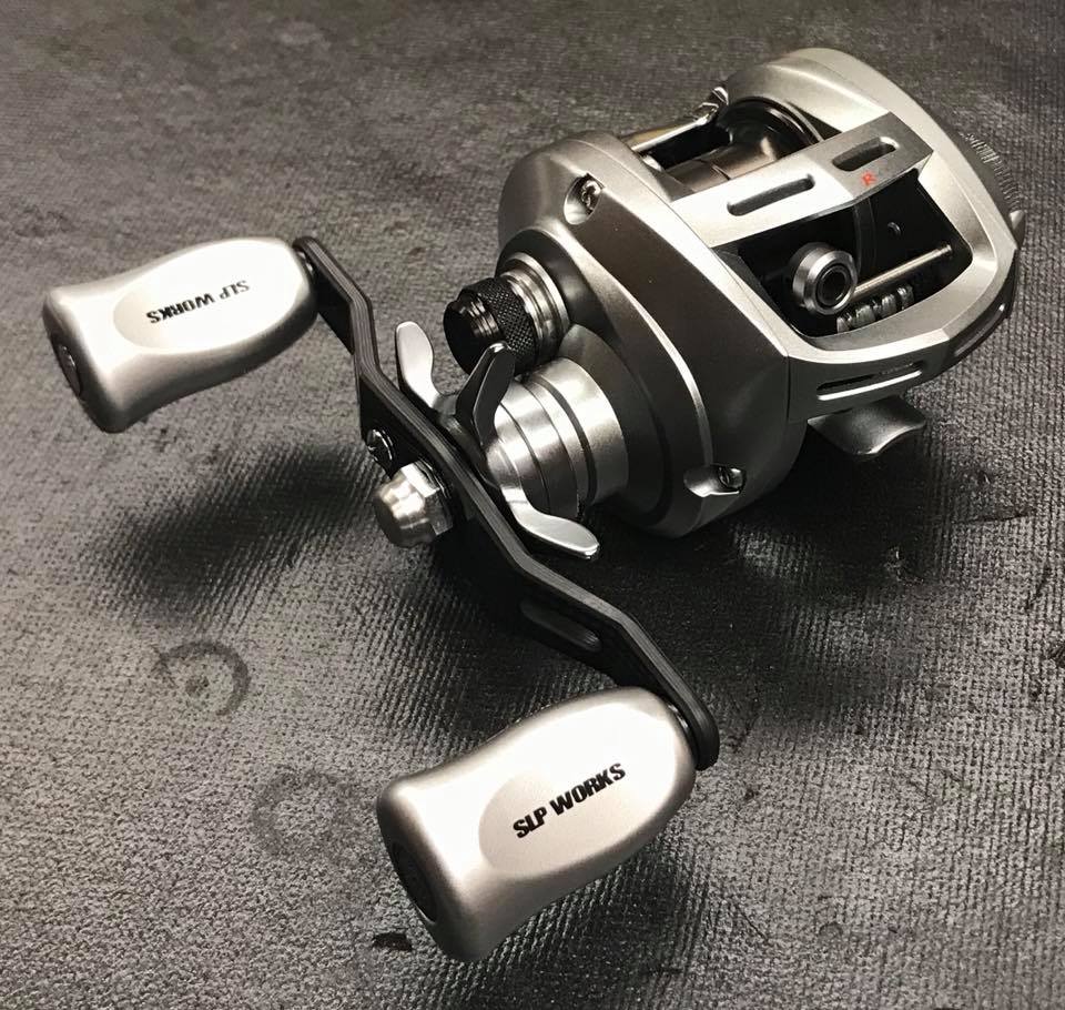 Alphas SV TW Reel Modification with Duralumin Gear Set and SLP