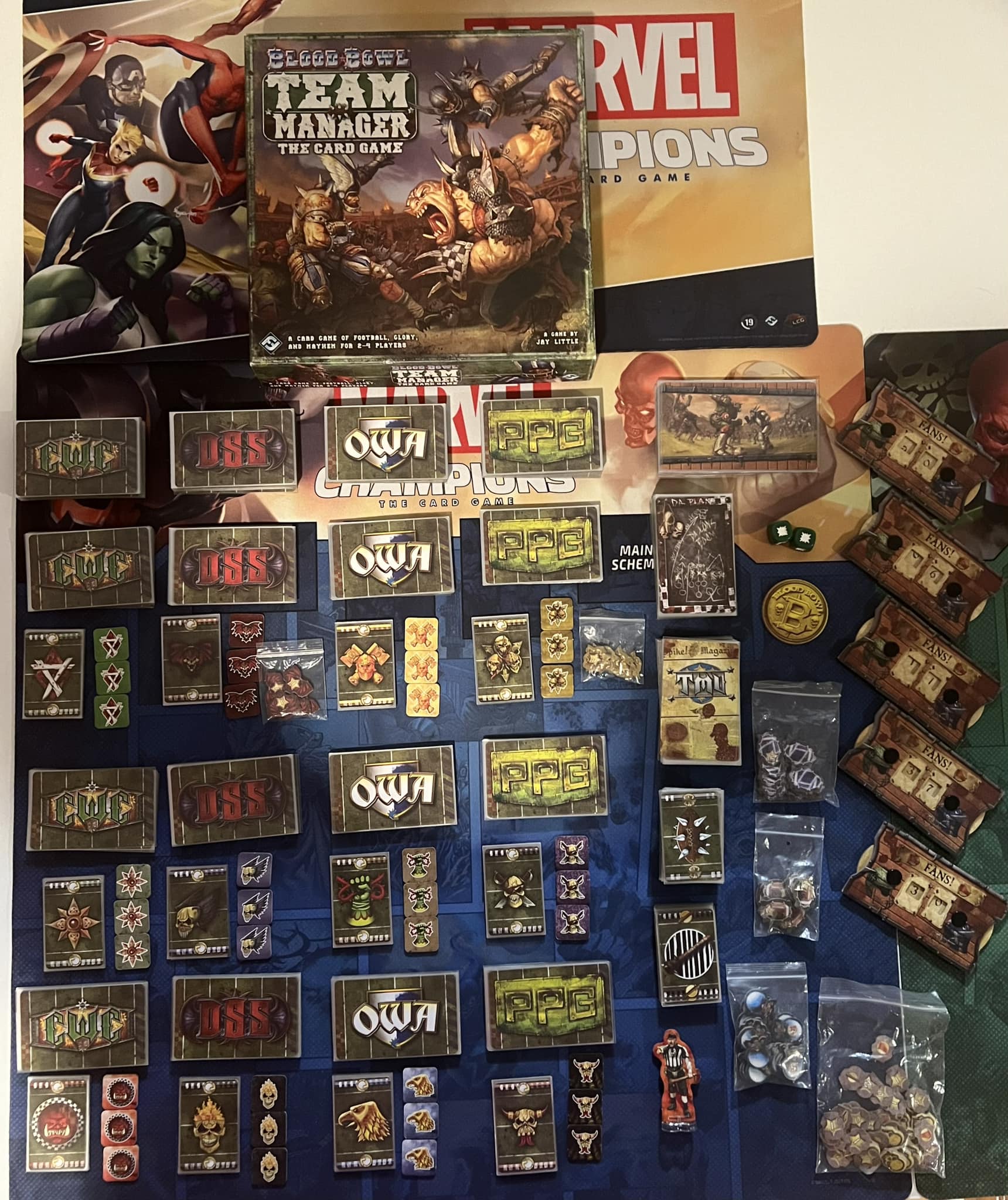 Blood Bowl Team Manager solo season plans