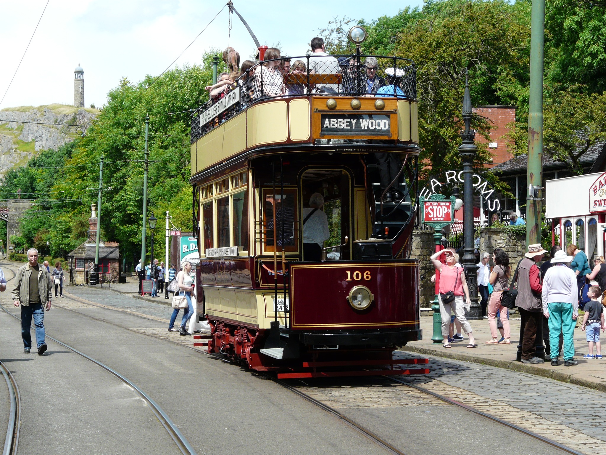 A look back at riding on the open... - Crich Tramway Village | Facebook