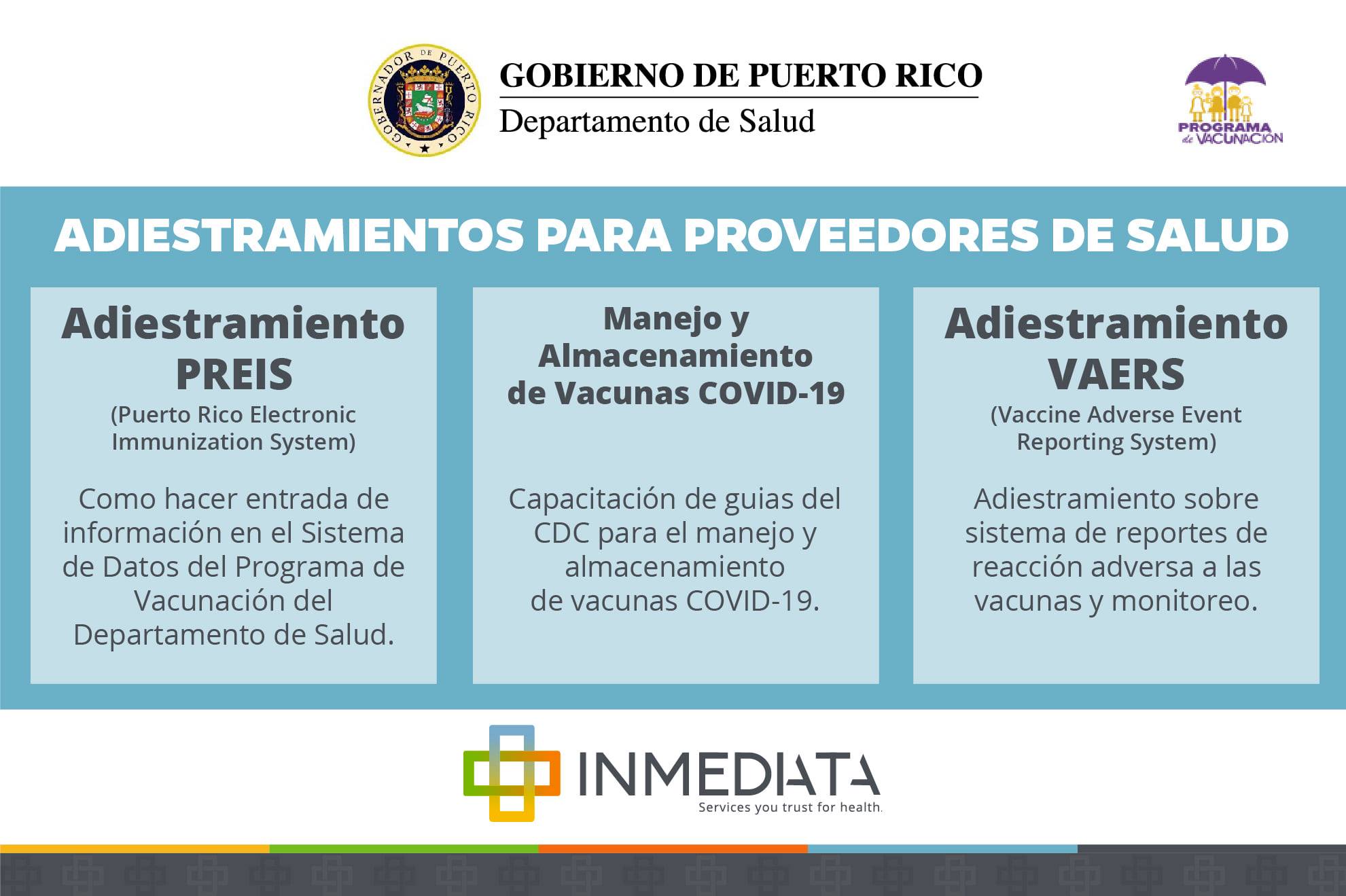 Inmediata - El Programa de Vacunación del Departamento de Salud de ...