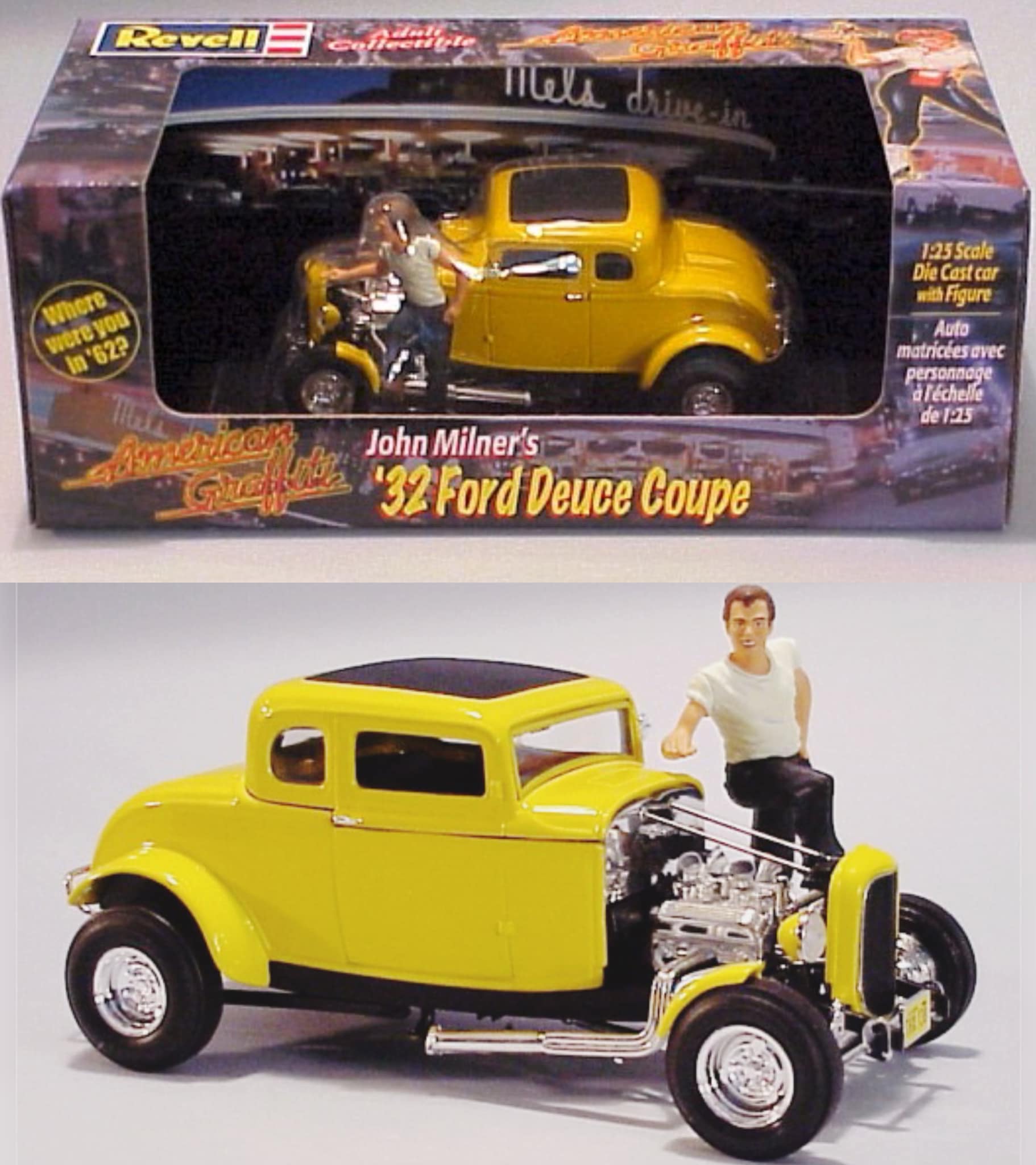 Revell's American Graffiti 1/25 movie car set review