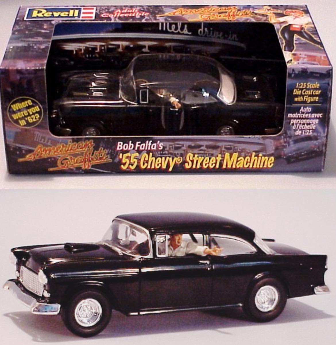 Revell's American Graffiti 1/25 movie car set review