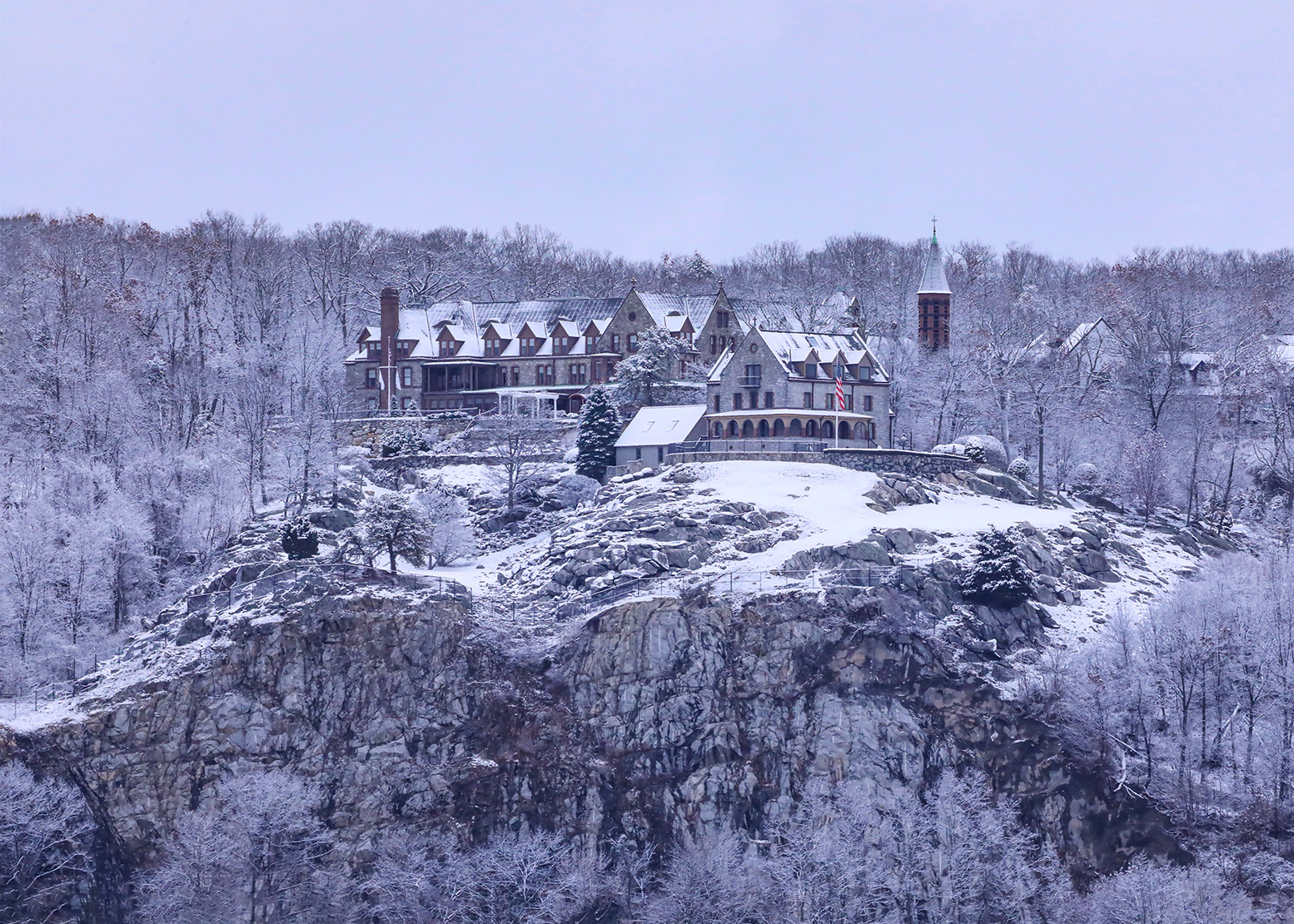 The Hudson Valley in pictures | Dusting of Snow Fort Hill Peekskill, NY ...