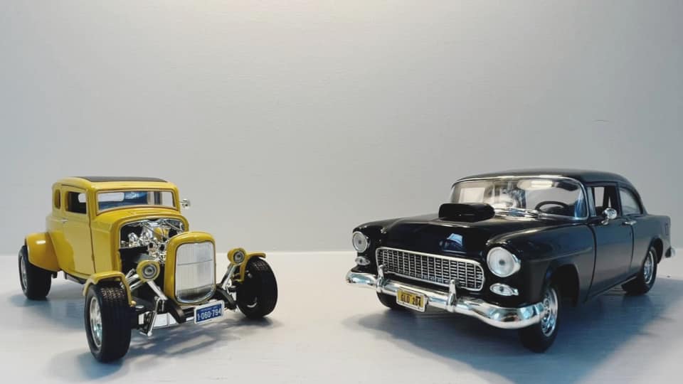 Revell's American Graffiti 1/25 movie car set review