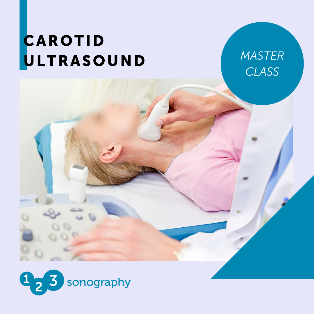 123sonography - The Carotid Ultrasound Masterclass is a... | Facebook