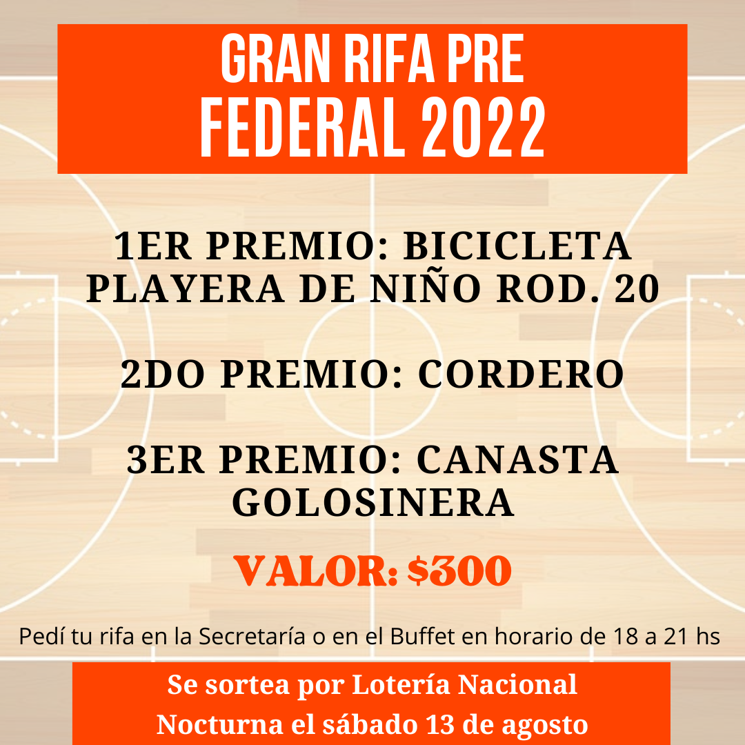 🇾🇪🏀 Se viene la gran rifa... - Club General Belgrano