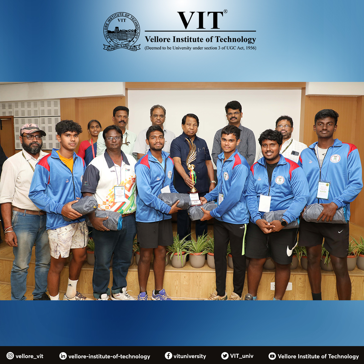 VIT - “Talent wins games, but teamwork wins... | Facebook
