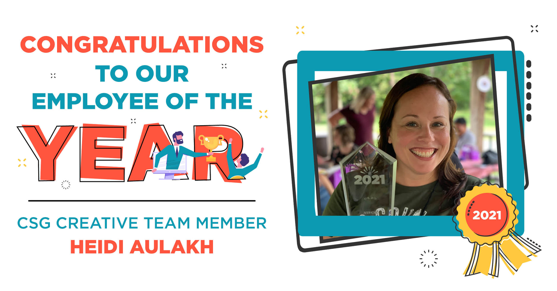 CSG Creative - Our team is very proud to honor our own... | Facebook