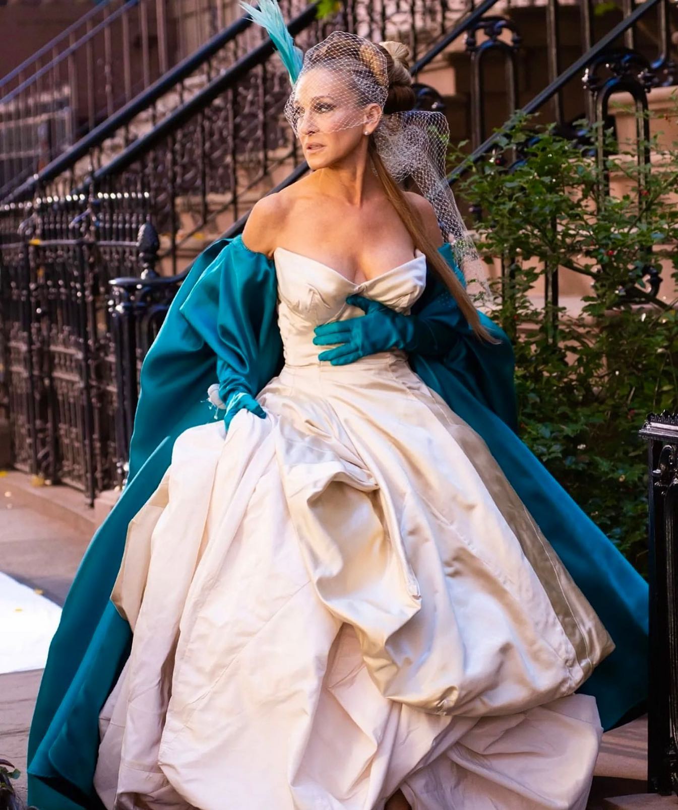carrie bradshaw dress Fashion appreciation post… All hail fashion!!! This is the reboot and I'm all in💎♥️👑 Dressed For Trouble Lace size:M/L Color:AJ651 Vivienne westwood