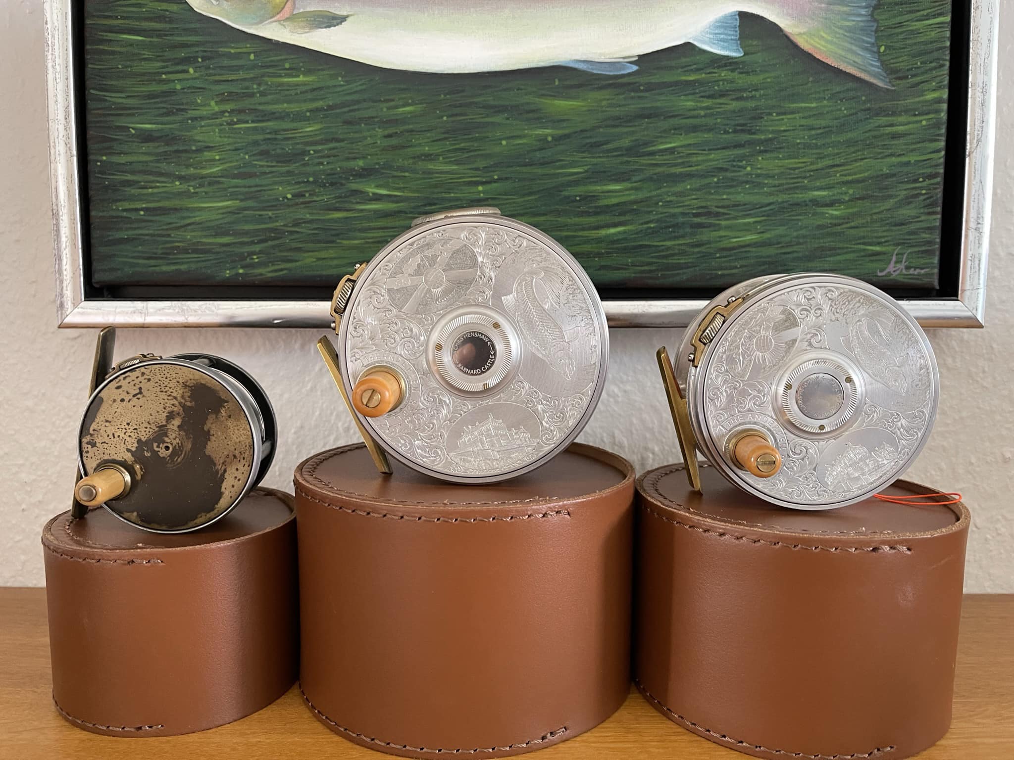 chris henshaw fly reels 4" Wide Drum Brass Face Perfect Reel Flywerks | Raspberryfisher's Blog