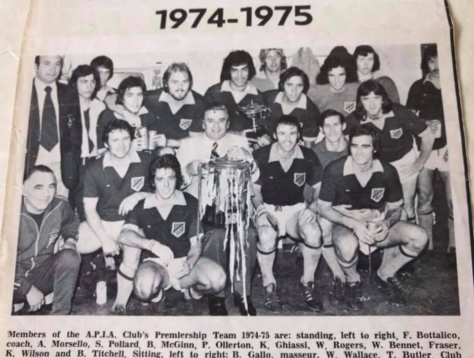 Wests APIA FC - APIA Leichhardt’s 1974/75 team. This team... | Facebook