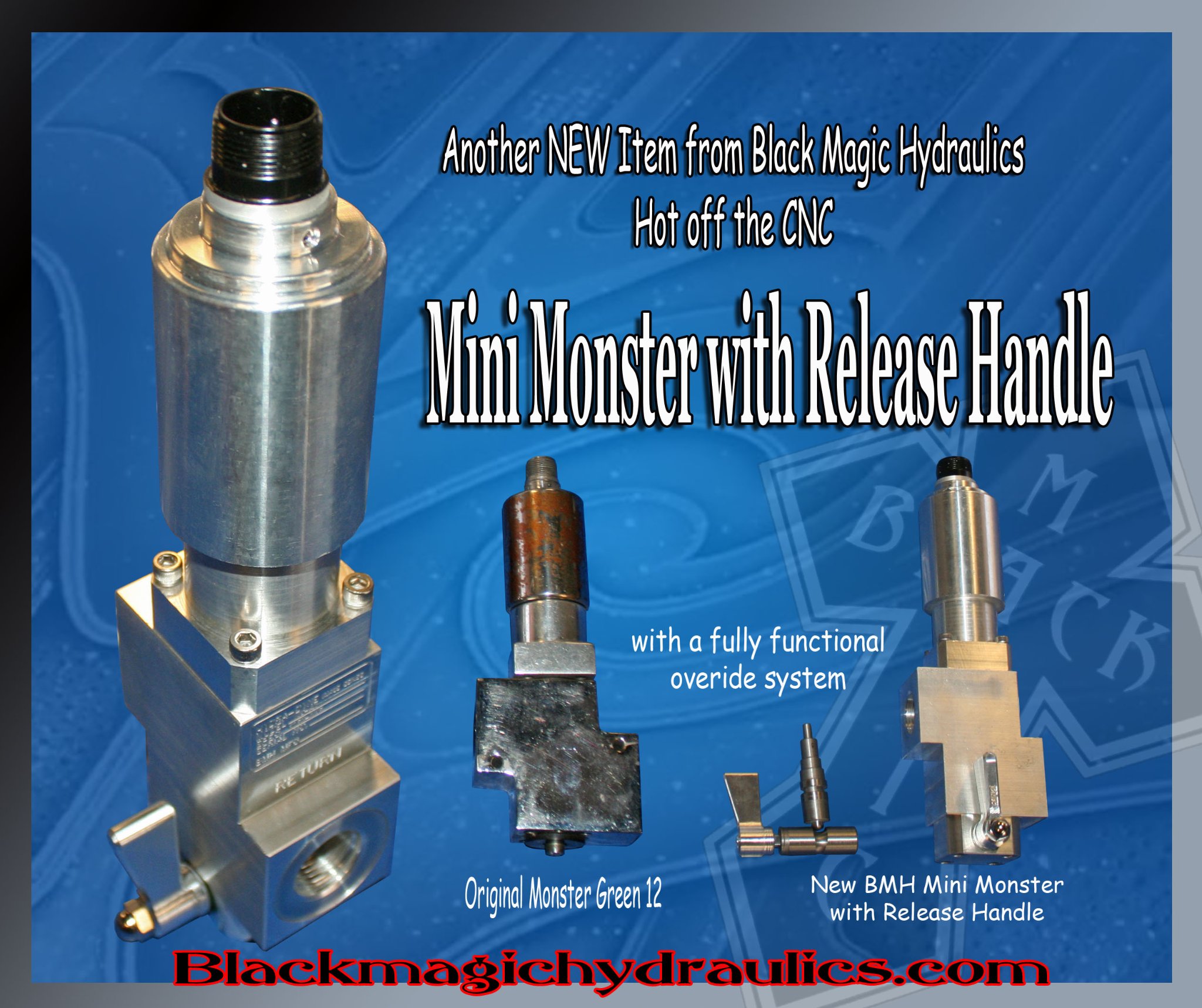 Black Magic Hydraulics 8 Dump Manifold for Suspension and Tilt Beds