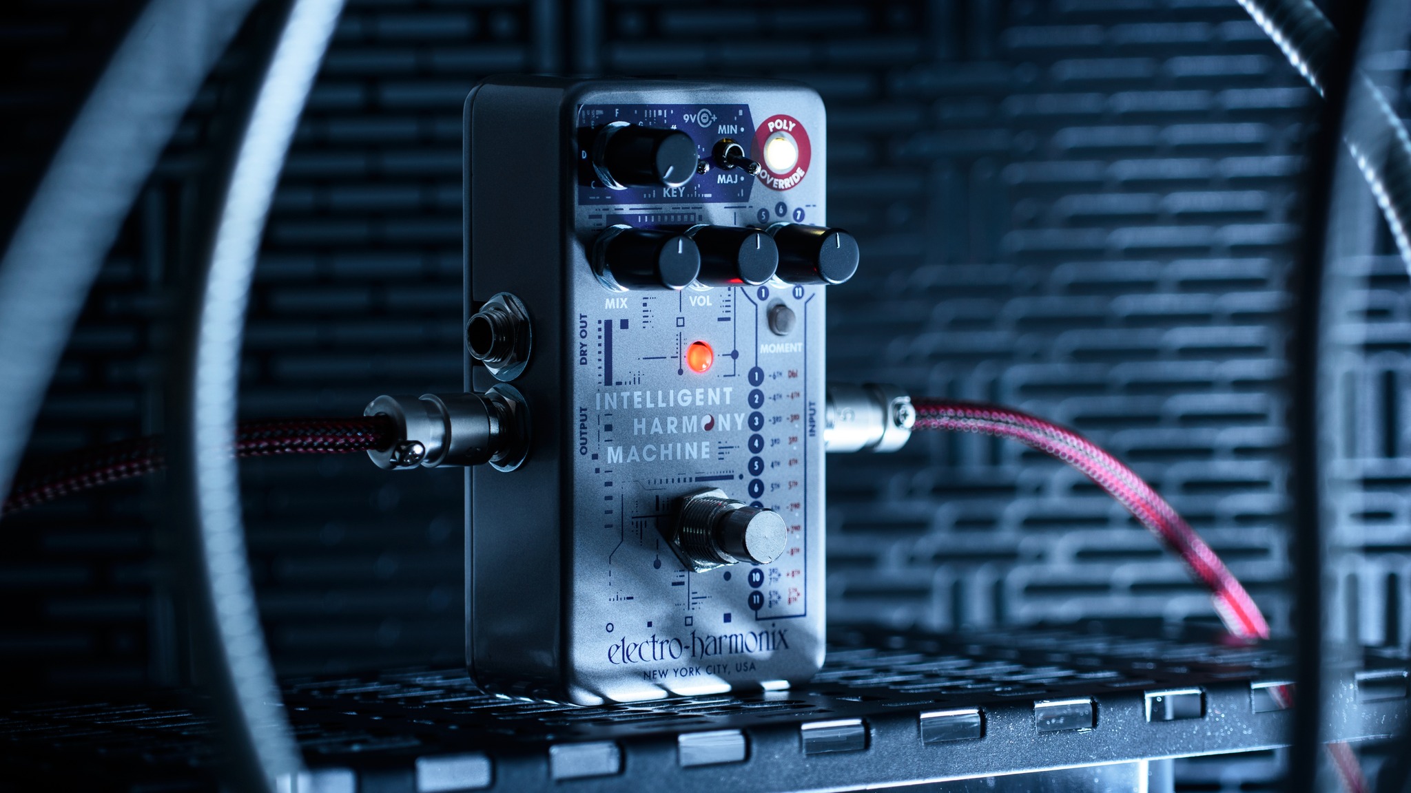 The new EHX Pico Intelligent Harmony Machine Harmonizer brings