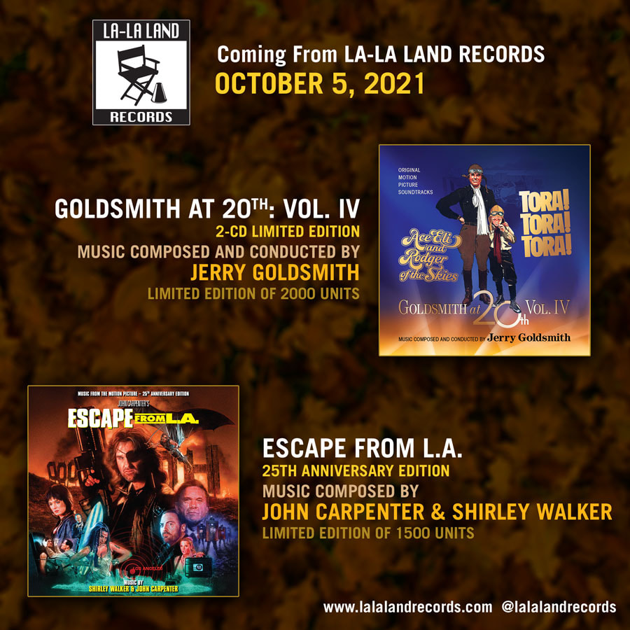 Escape from L.A. 25th anniversary edition score by Shirley Walker