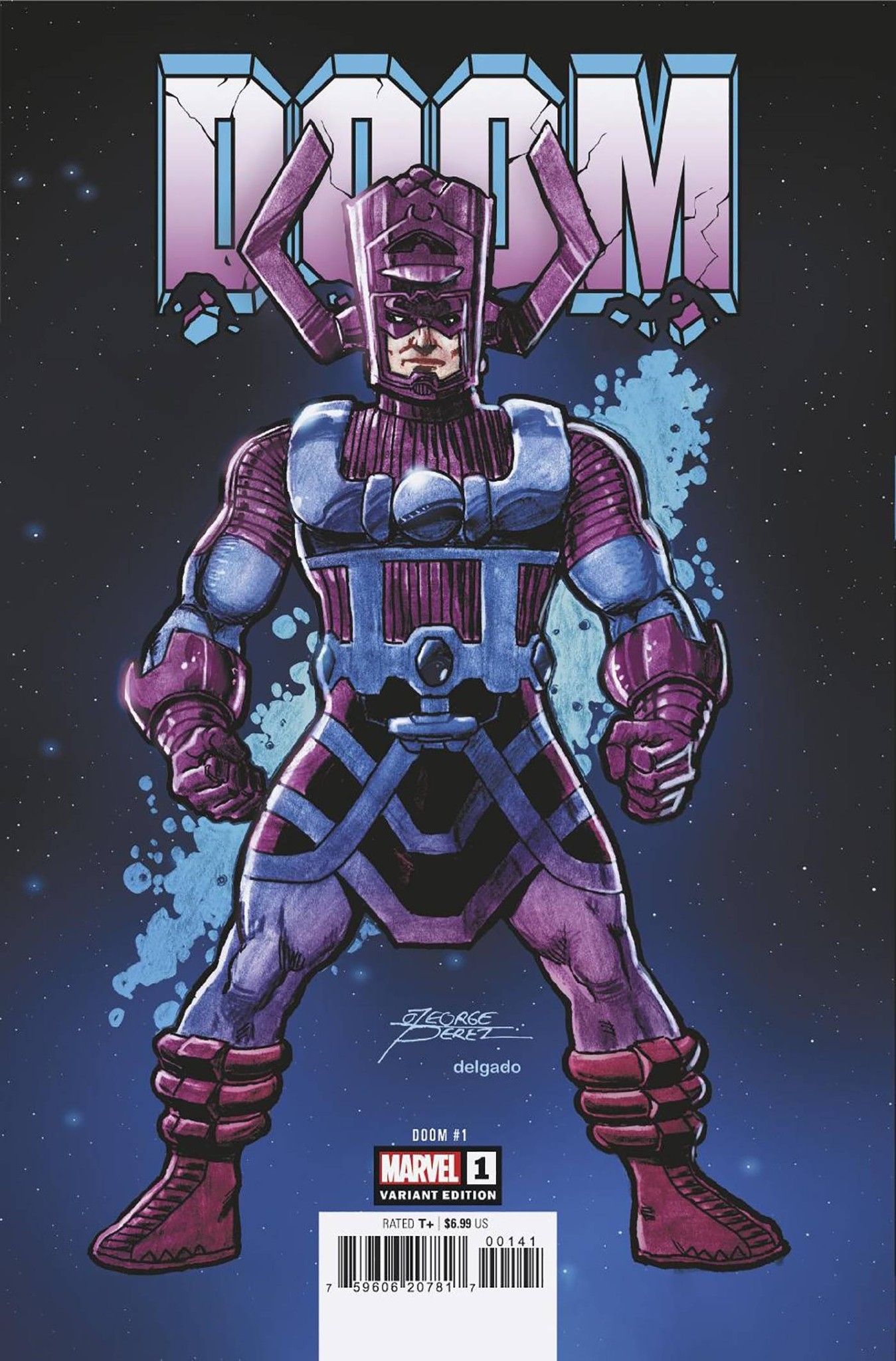 ハル Here's the Dan Panosian Doctor Doom cover of Captain America