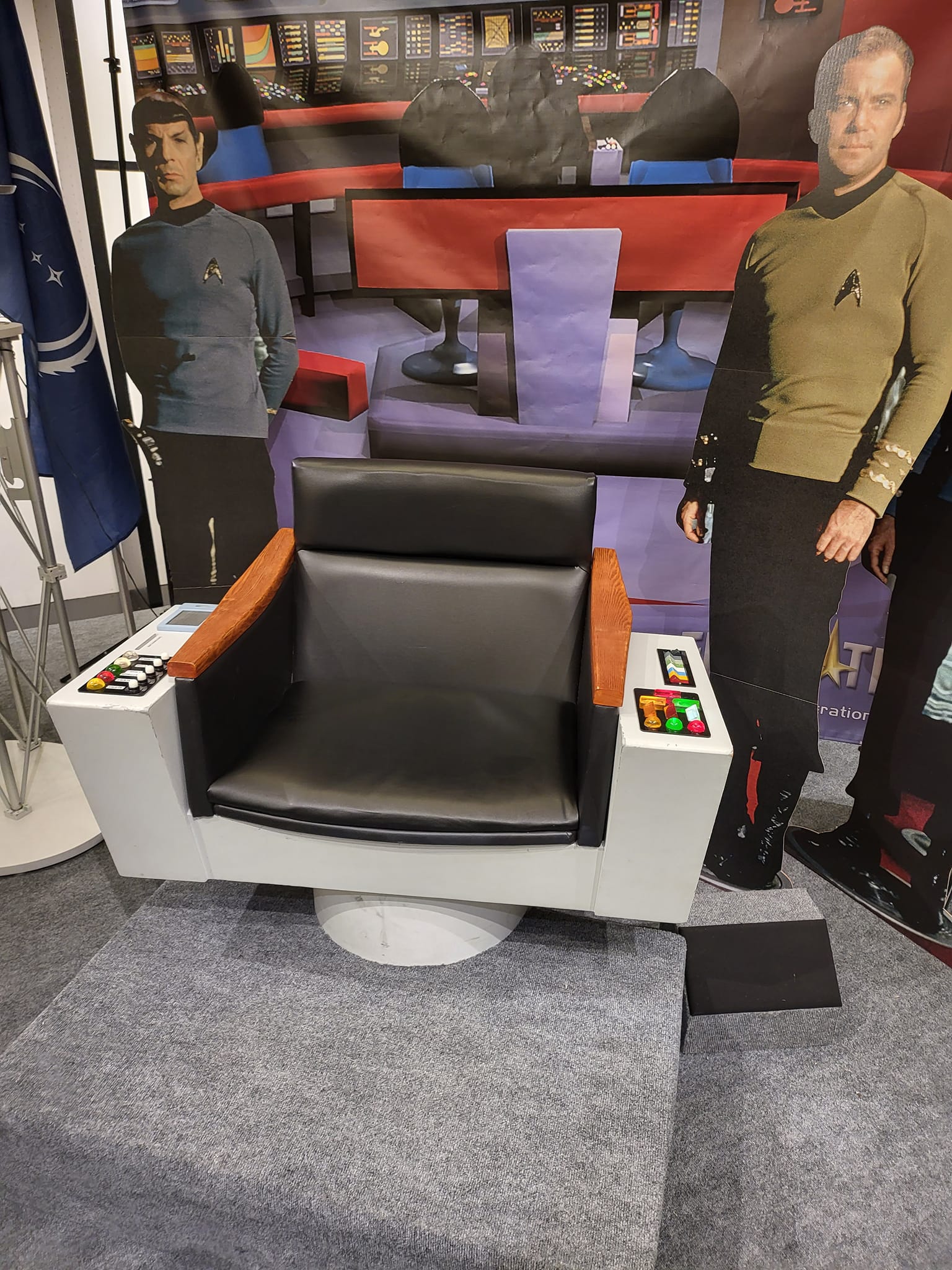 Visiting Federation headquarters in Sandusky, Ohio, and buying an