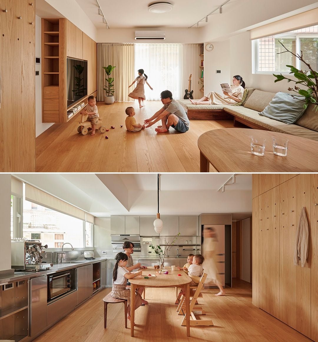 DECOmyplace - 溫煦木質調，台北 40 坪日光親子宅 全文... | Facebook