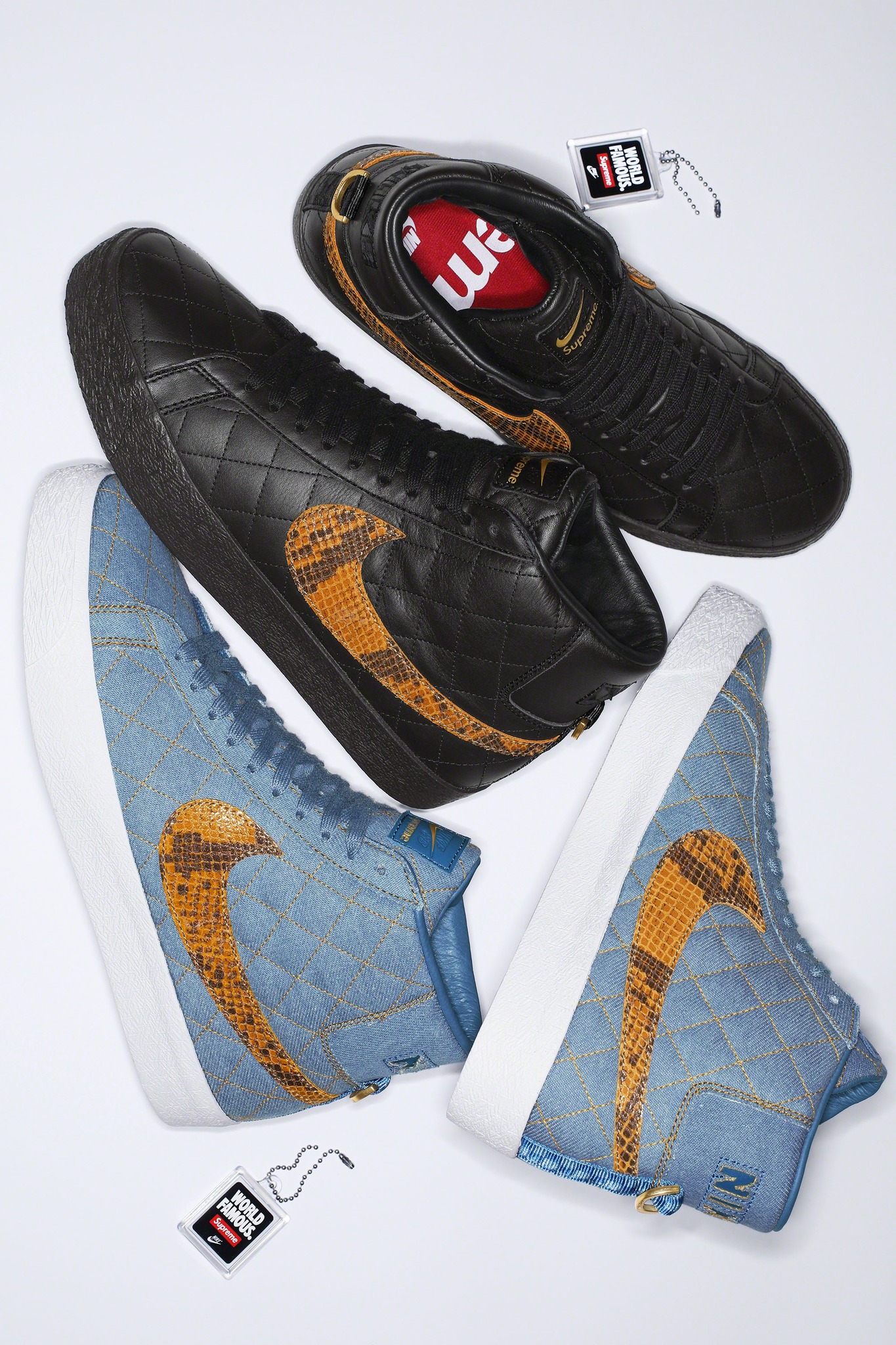 Supreme®/Nike SB Blazer Mid Supreme has worked with Nike SB on a