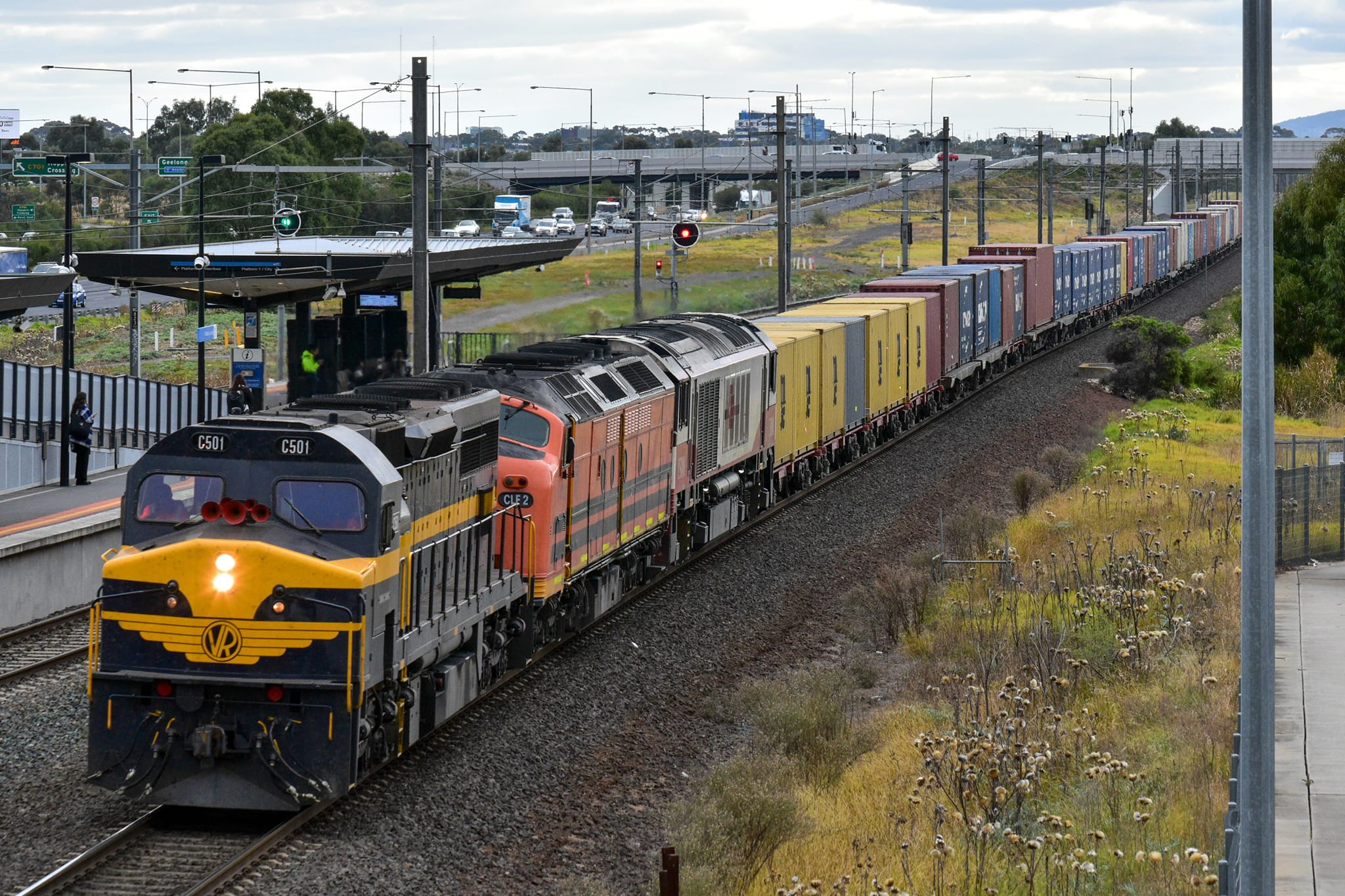 NSW Railways - Past and Present | Northbound SCT Logistics double ...