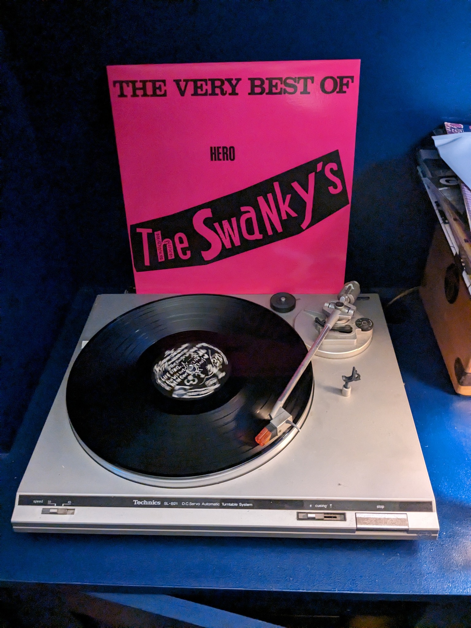 SWANKYS “The very best of hero” US import LP is back in stock at