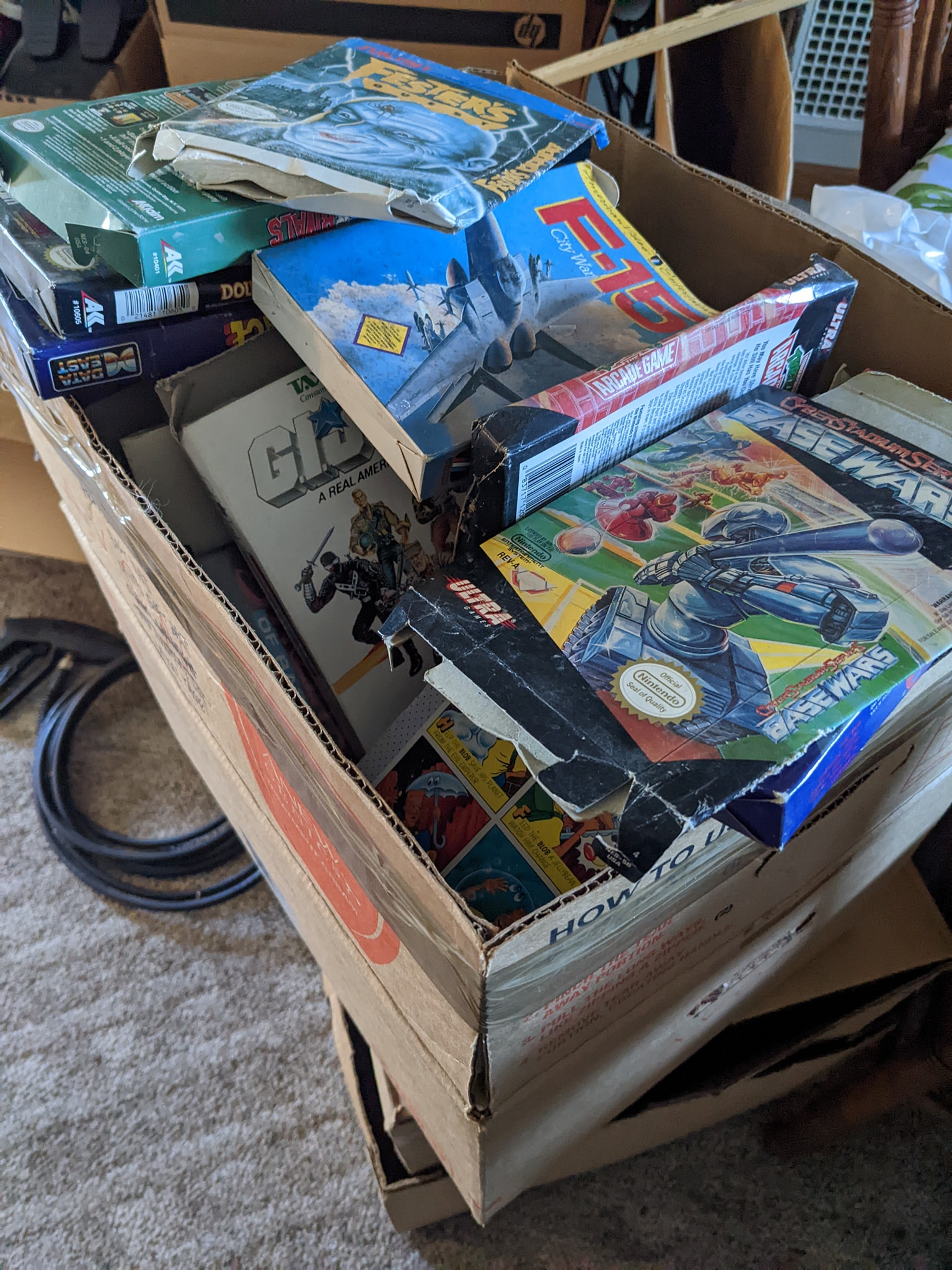 Does restoring a vintage game box help or hurt its value?