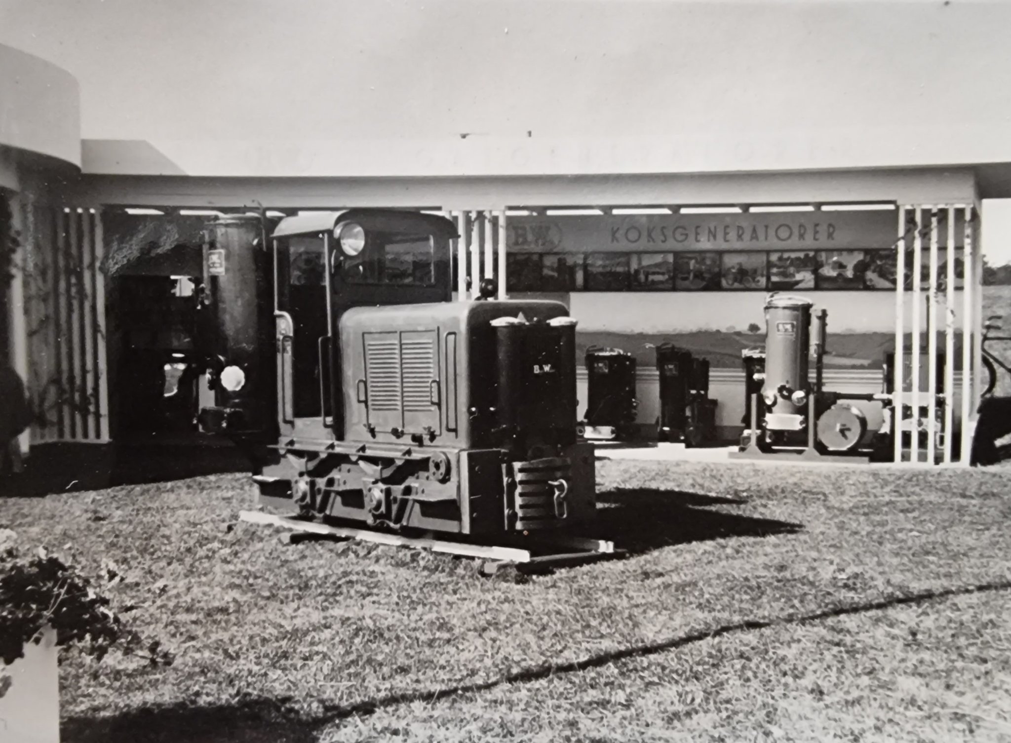 Another of our 'Collection X' locos has been transported to it's