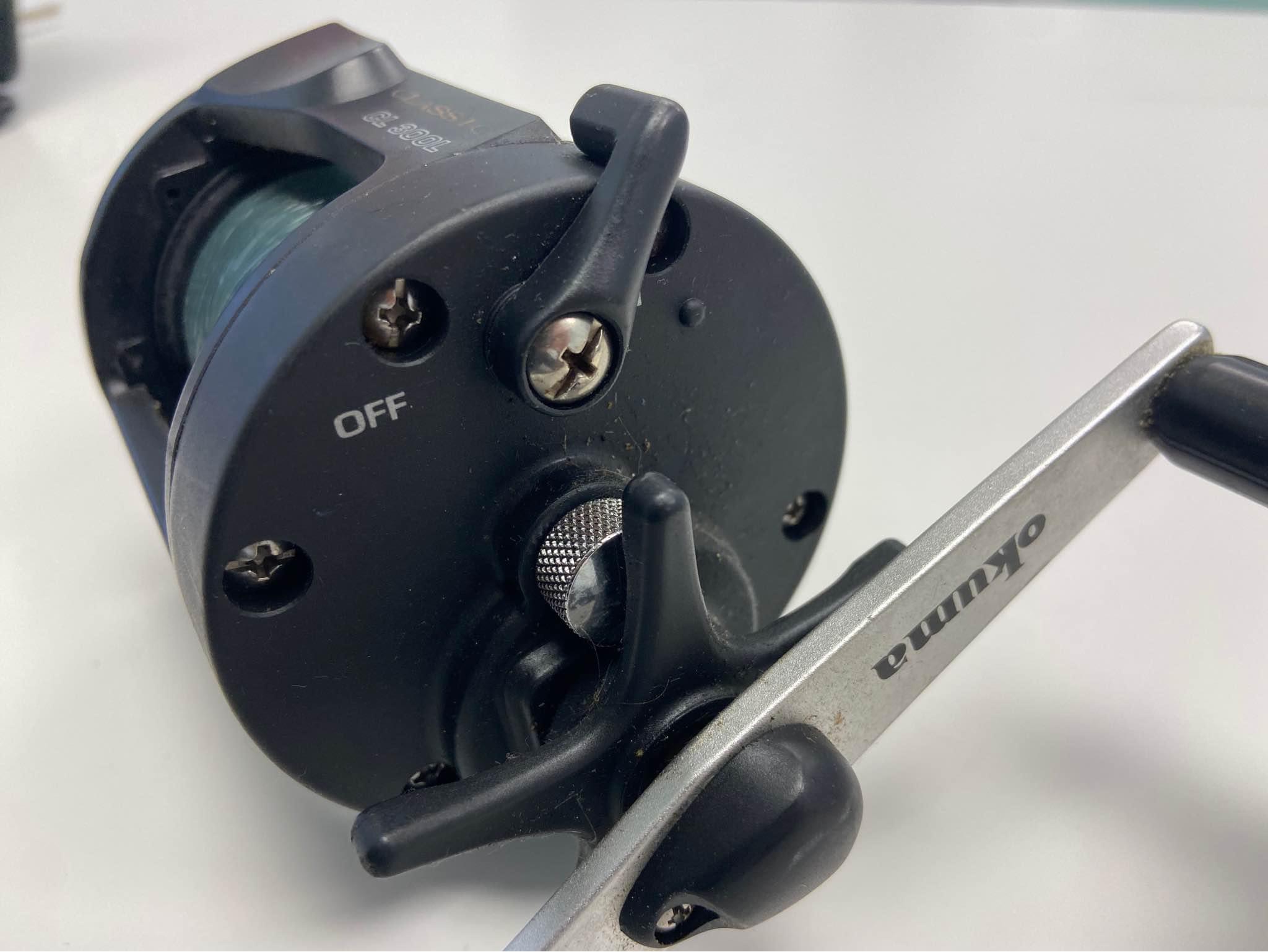 okuma 300l reel Coldwater A Line Counter CW-30DA quality components to provide you with years of performance. Other Fishing - OKUMA CLASSIC
