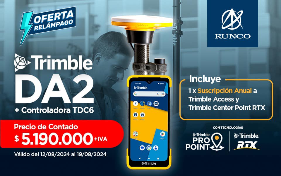 Runco S.A. - 💥OFERTA RELÁMPAGO DE LA SEMANA💥 . TRIMBLE DA2... | Facebook