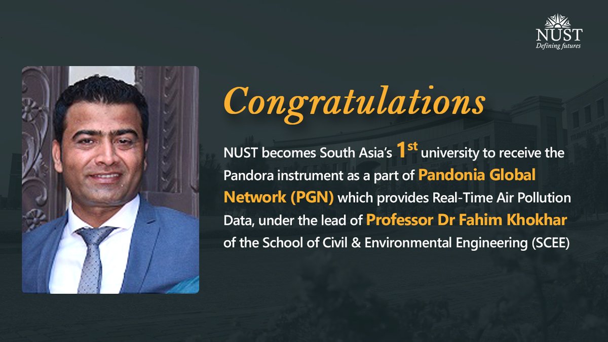 NUST - Adding to its list of firsts, #NUST has become... | Facebook