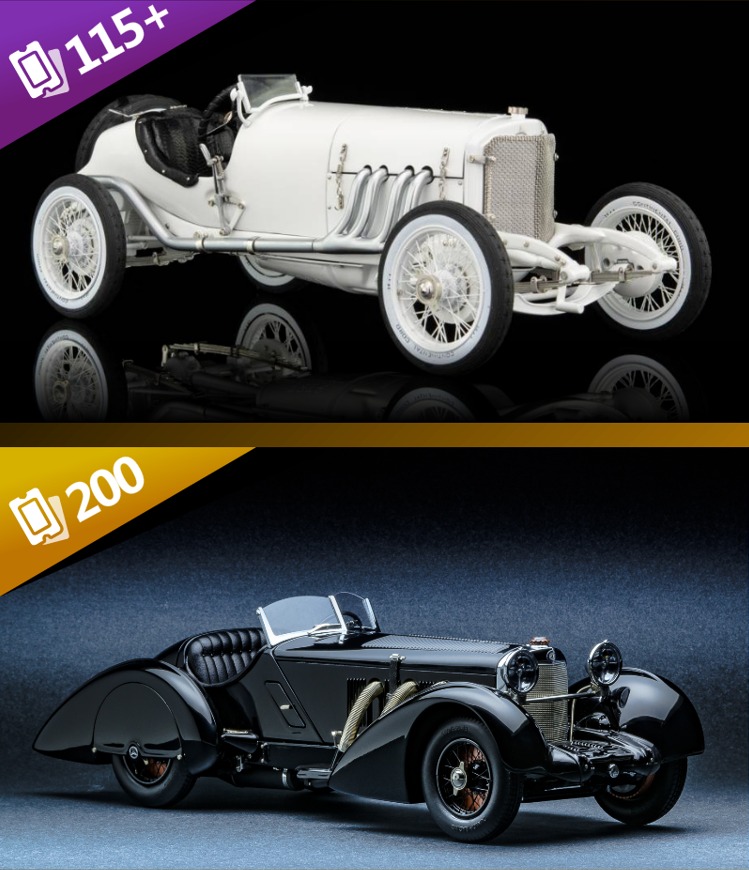 The next modelcars24 authentic 1924 Mercedes Targa Florio (CMC M