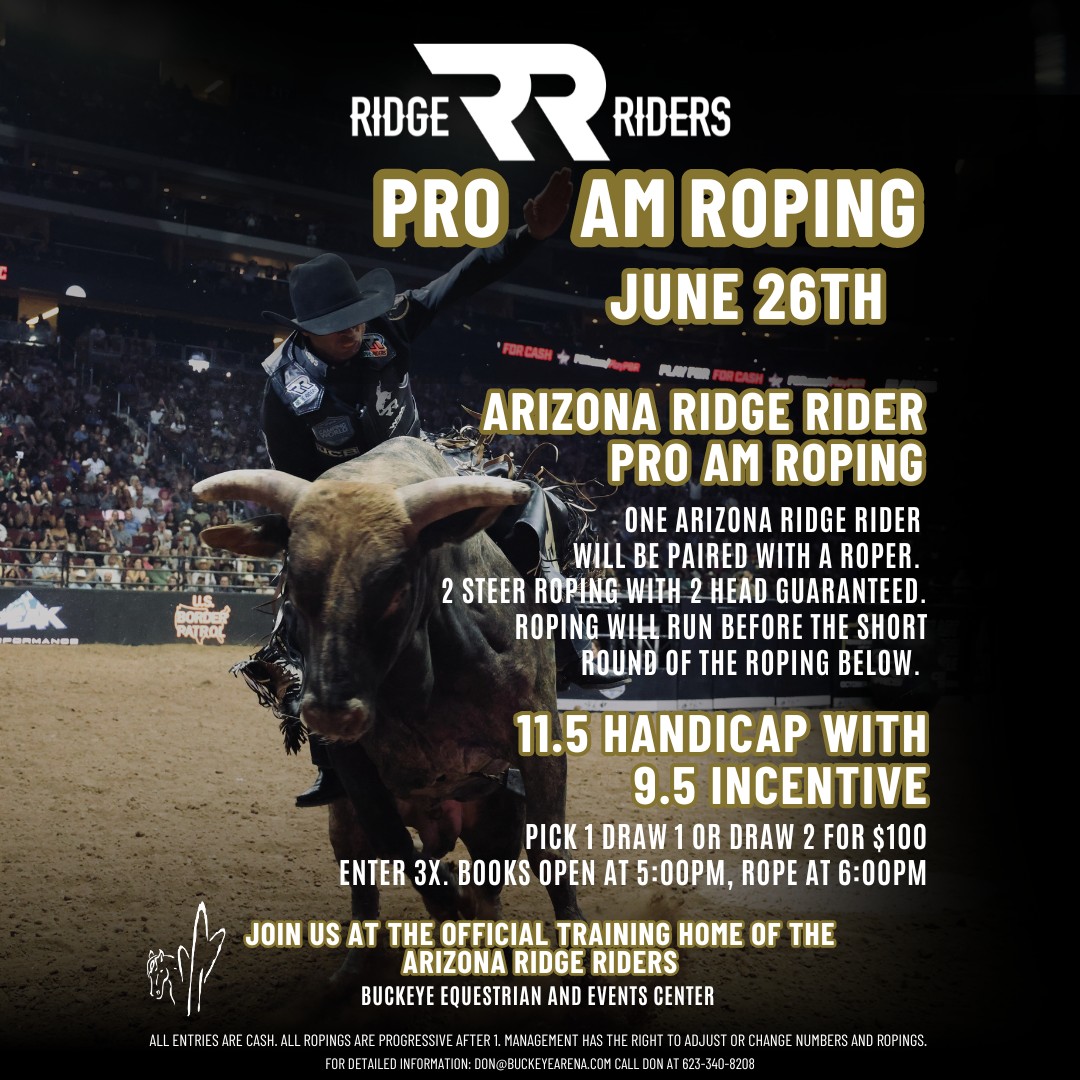 Join us on June 26th... - Buckeye Equestrian & Events Center