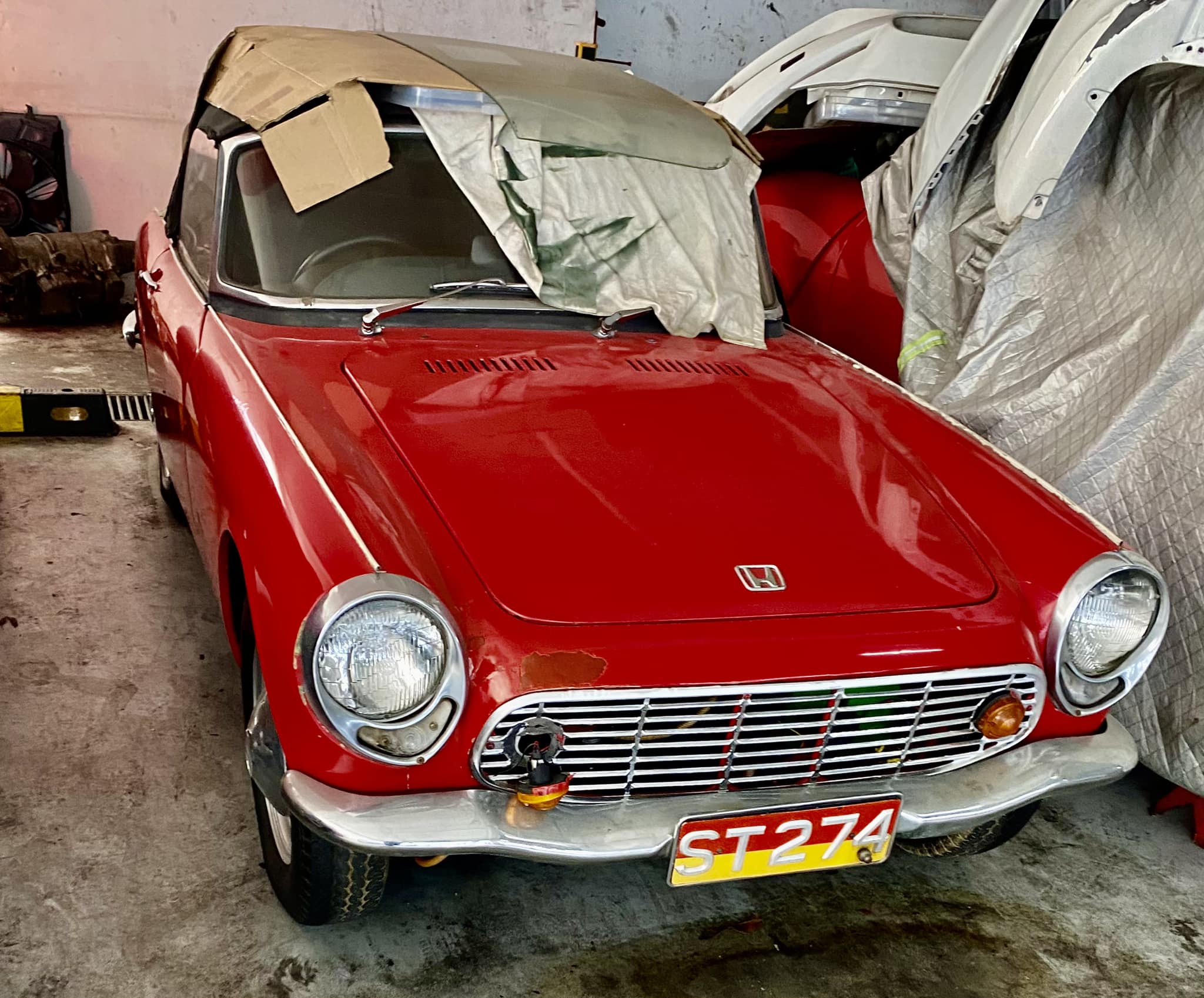Old Honda S600. 1966