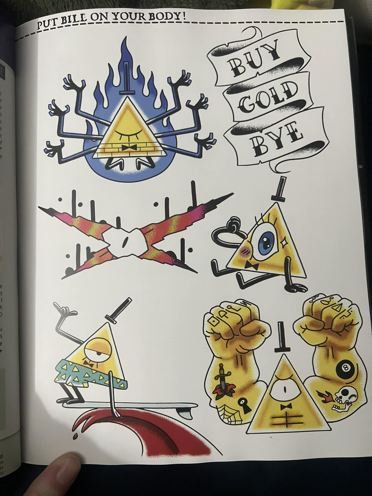 Drawing Gravity Falls fan art