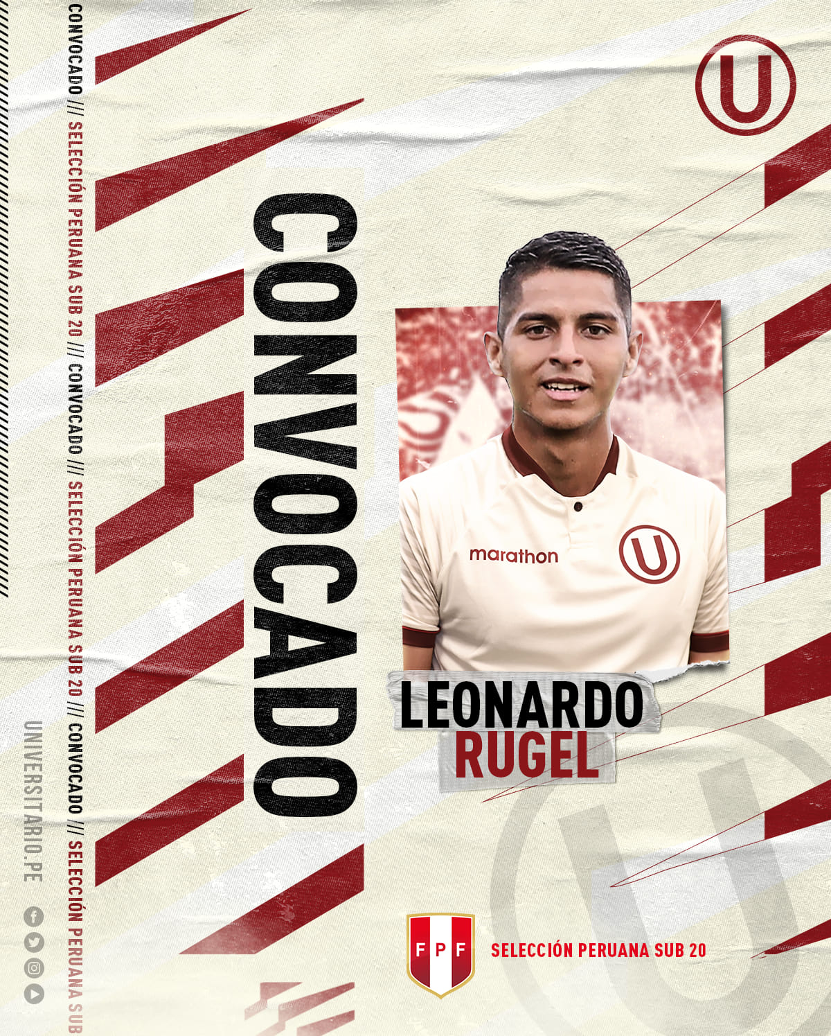 📋⚽ Nuestro jugador... - Club Universitario de Deportes